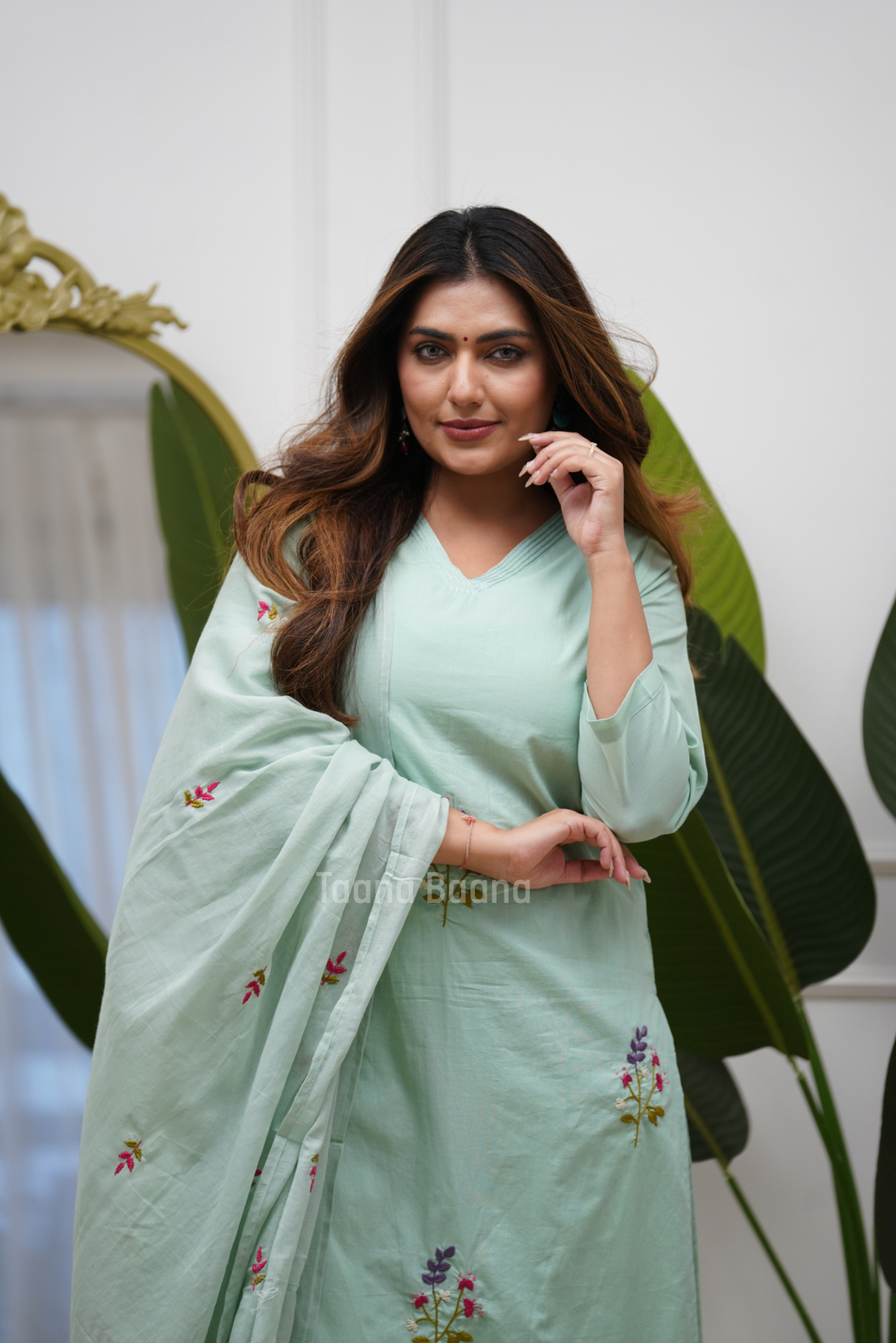 Dupatta Pant Set