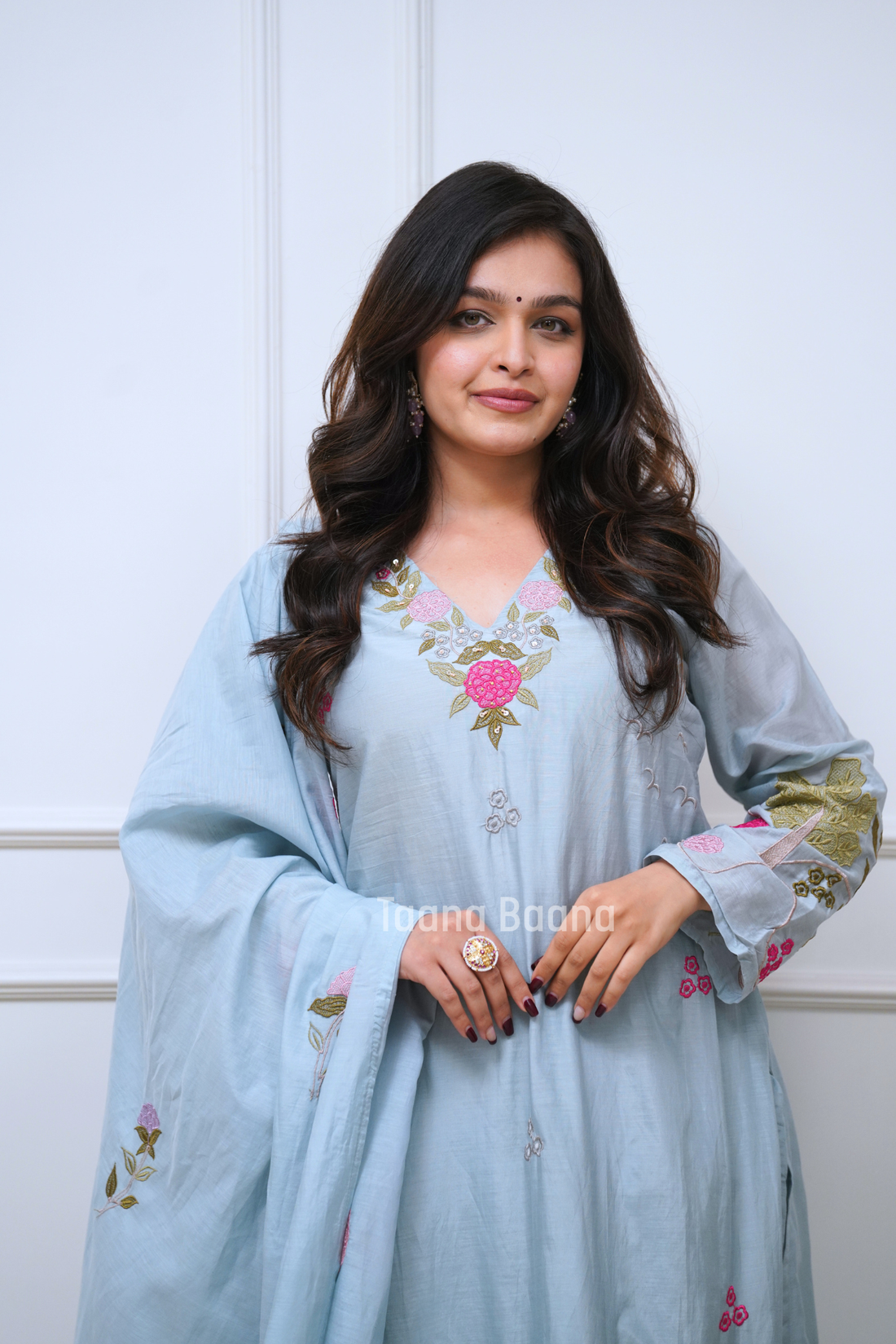 Dupatta Pant Set