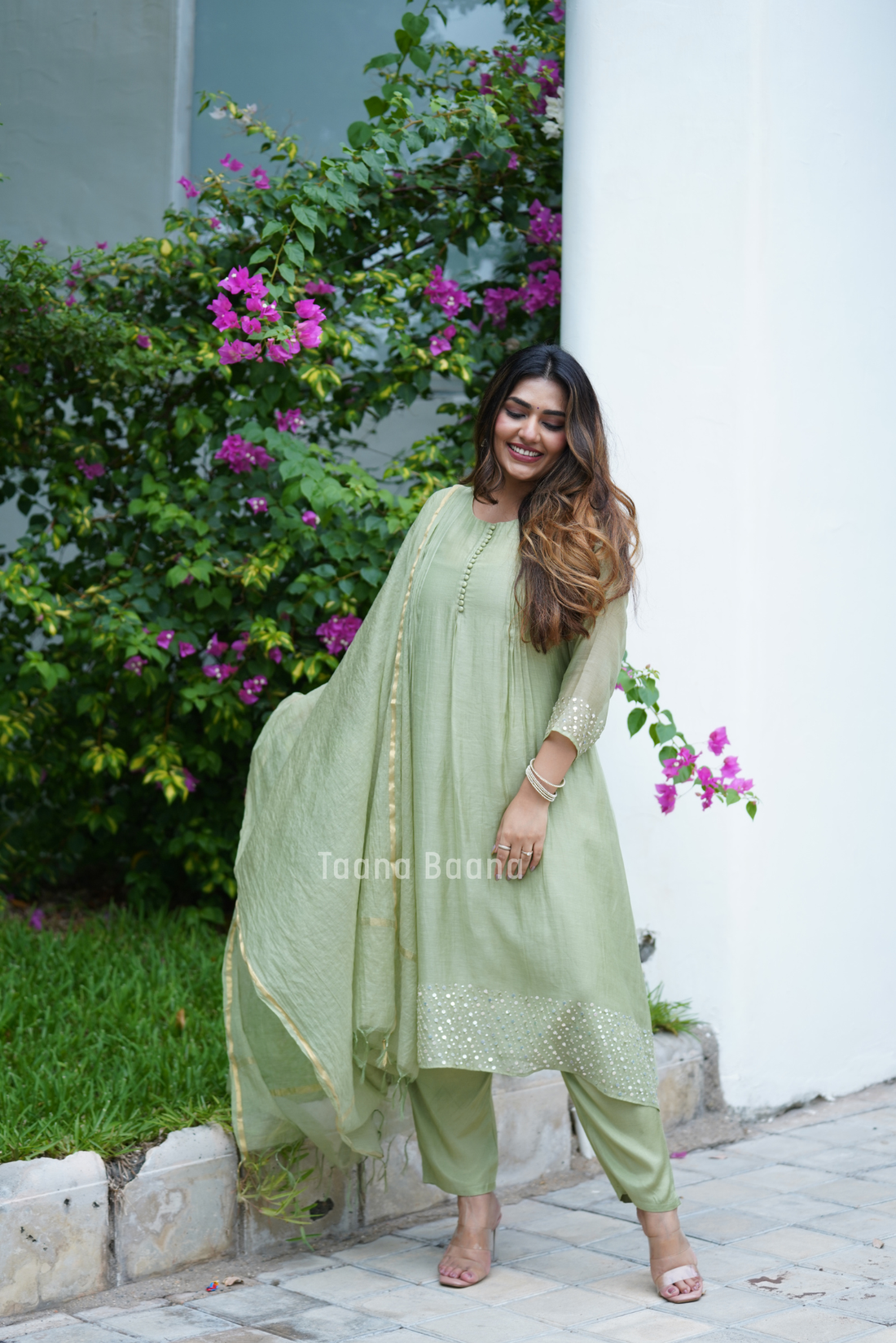 Dupatta Pant Set