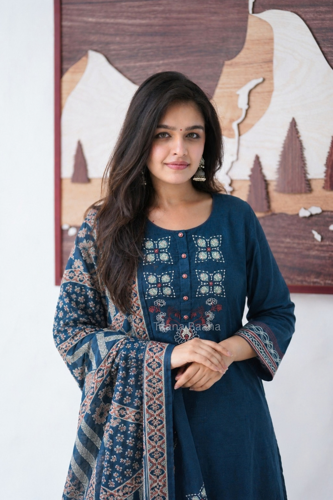 Dupatta Pant Set