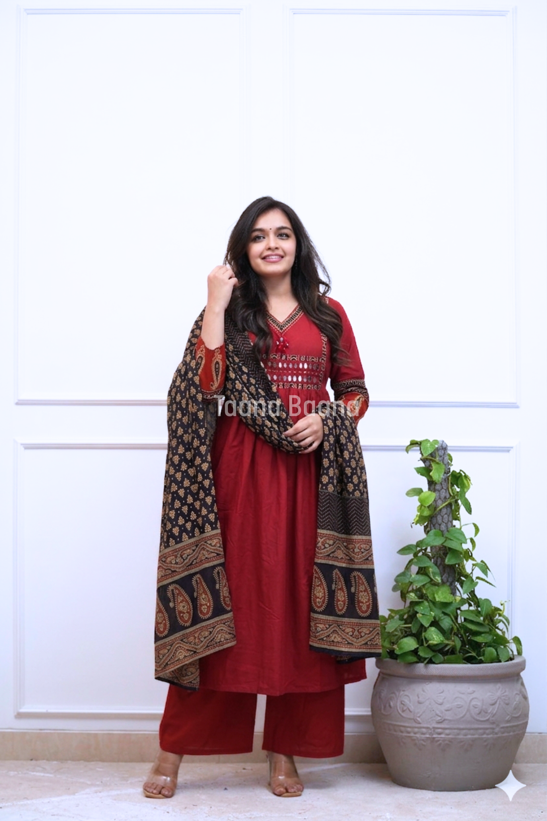 Dupatta Pant Set