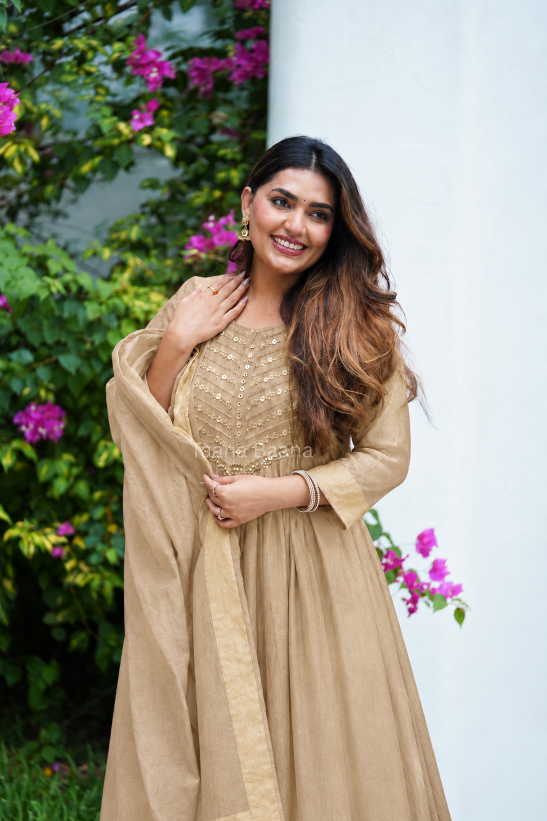 Anarkali Dupatta Set
