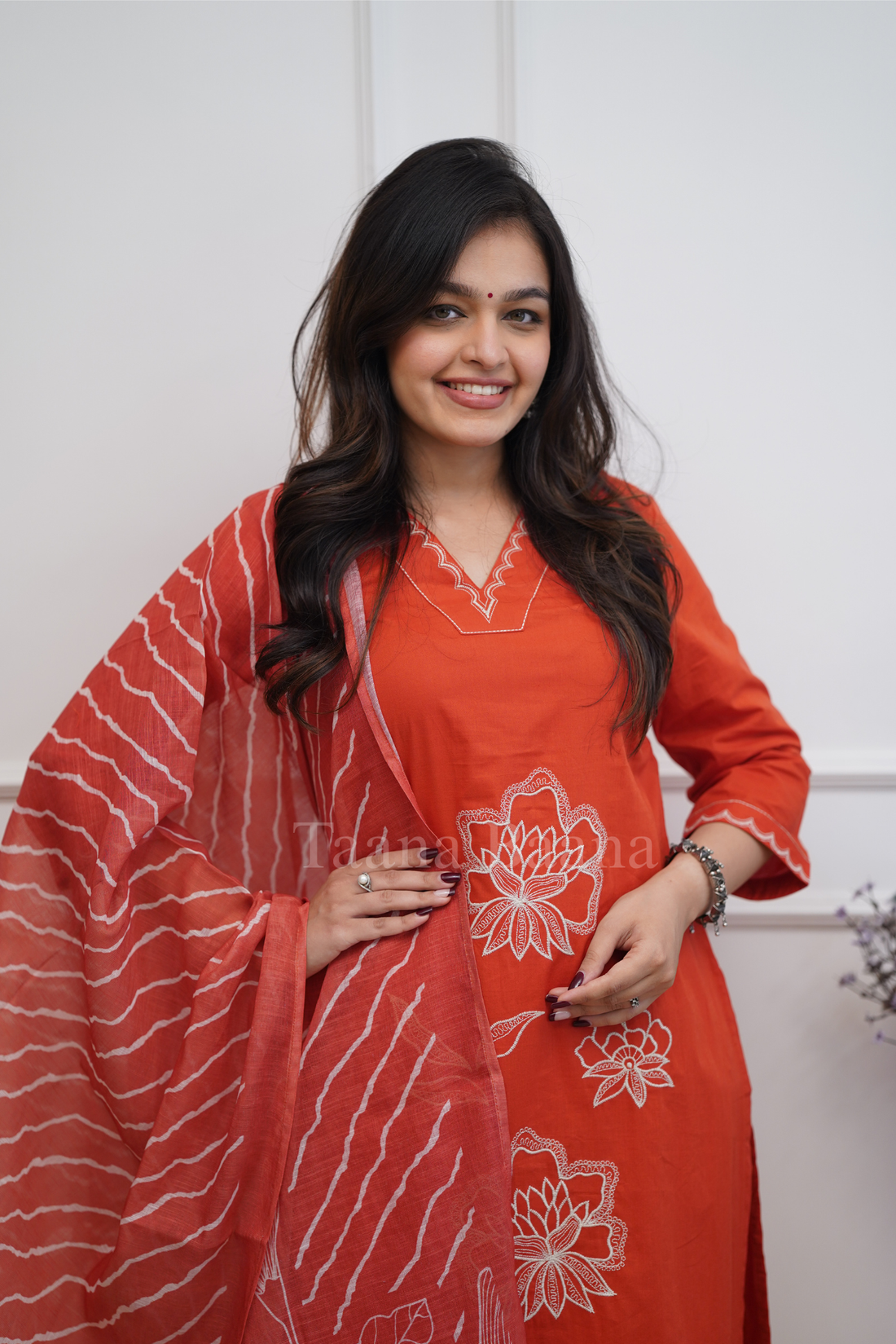 Dupatta Pant Set