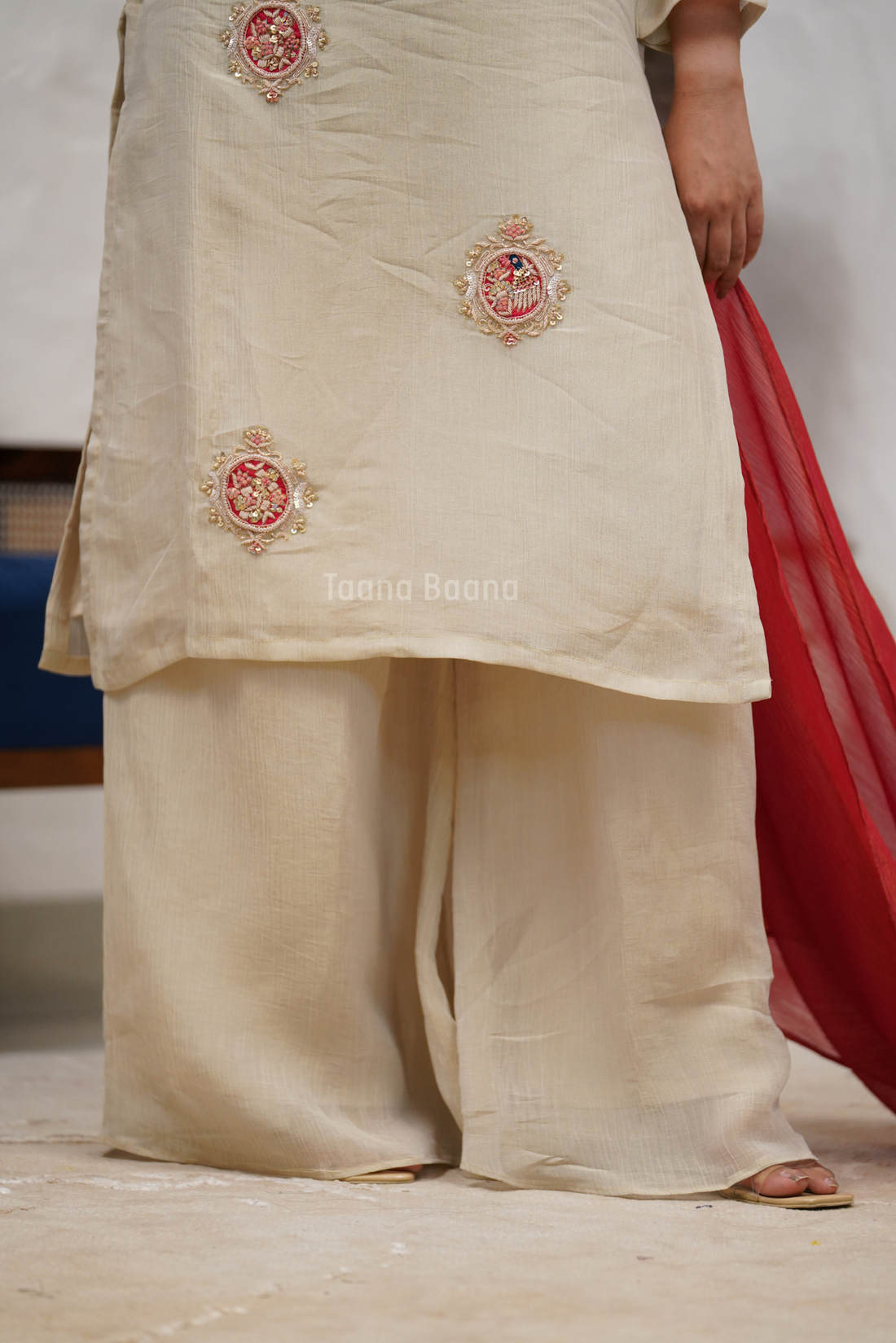 Plazo Dupatta Set
