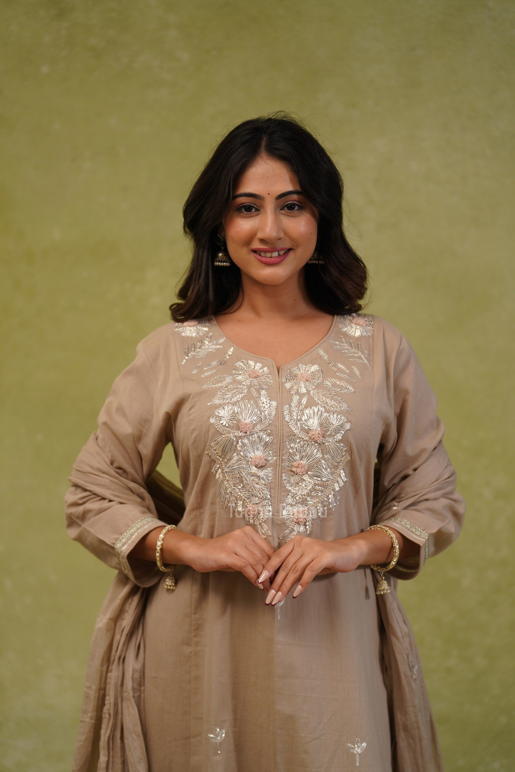 Dupatta Pant Set