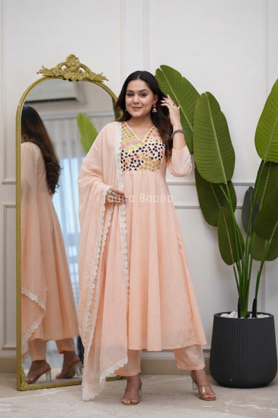Anarkali Dupatta Set