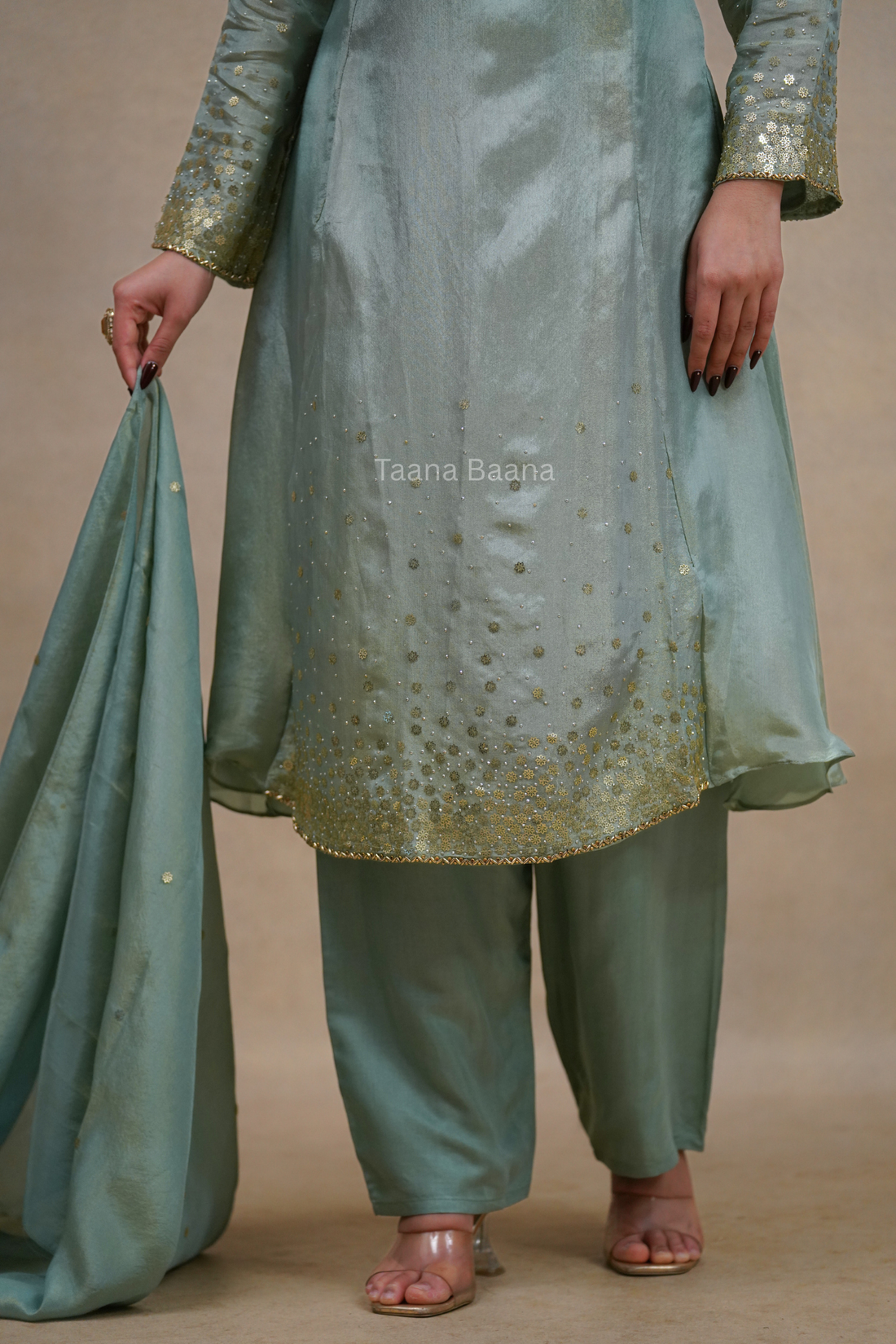 Dupatta Pant Set