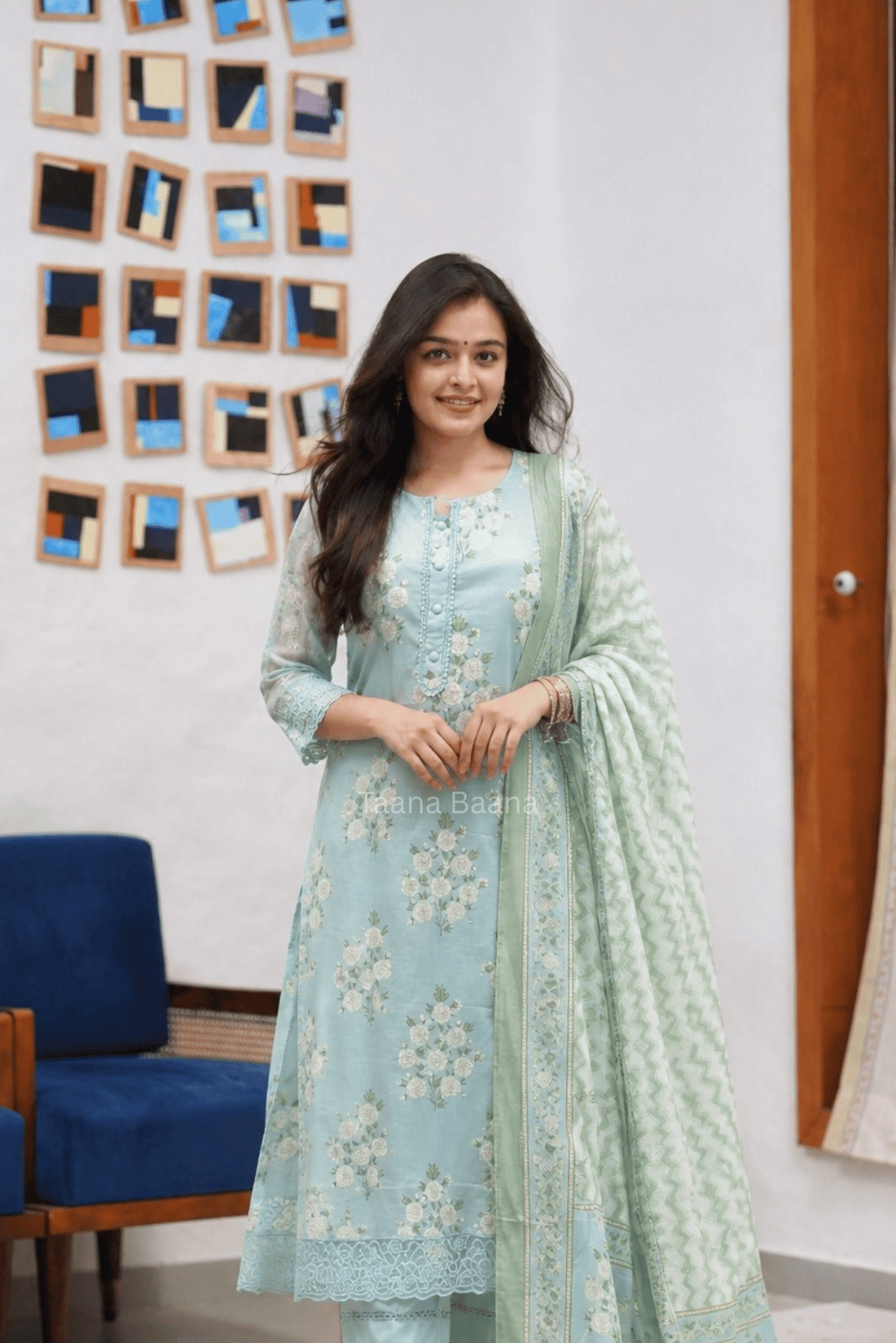 Dupatta Pant Set