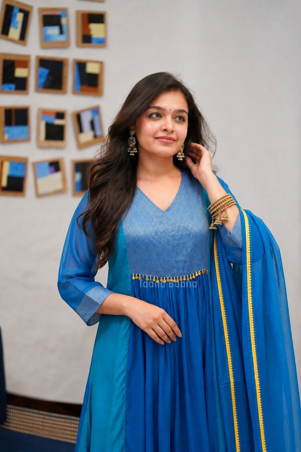 Anarkali Dupatta Set