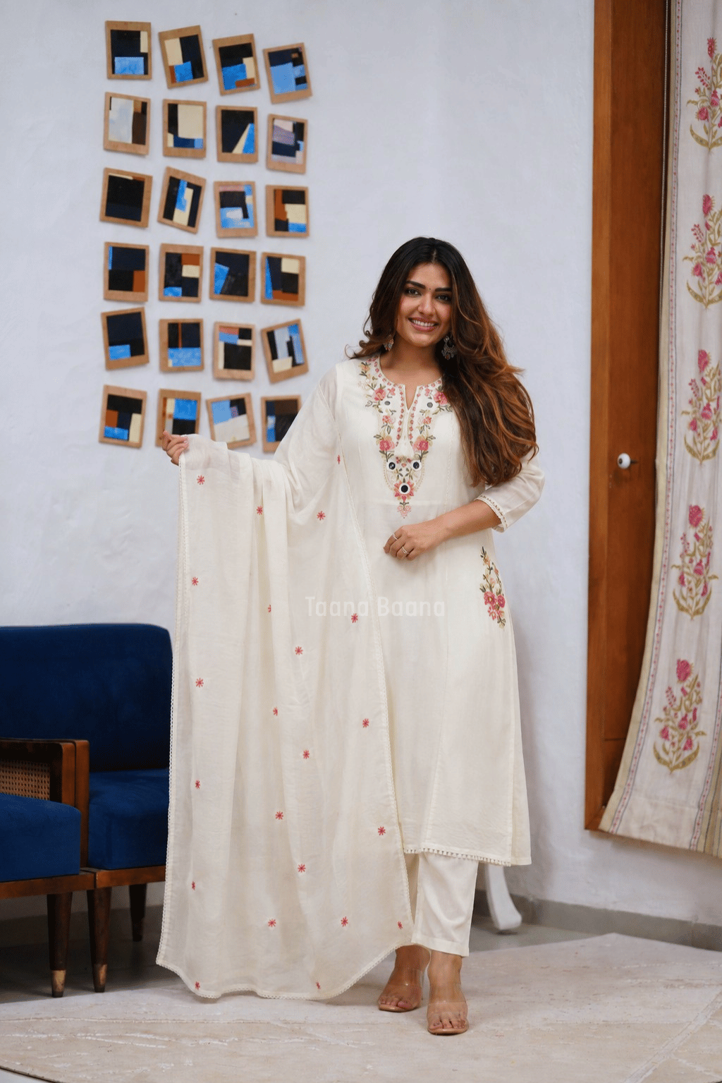 Dupatta Pant Set