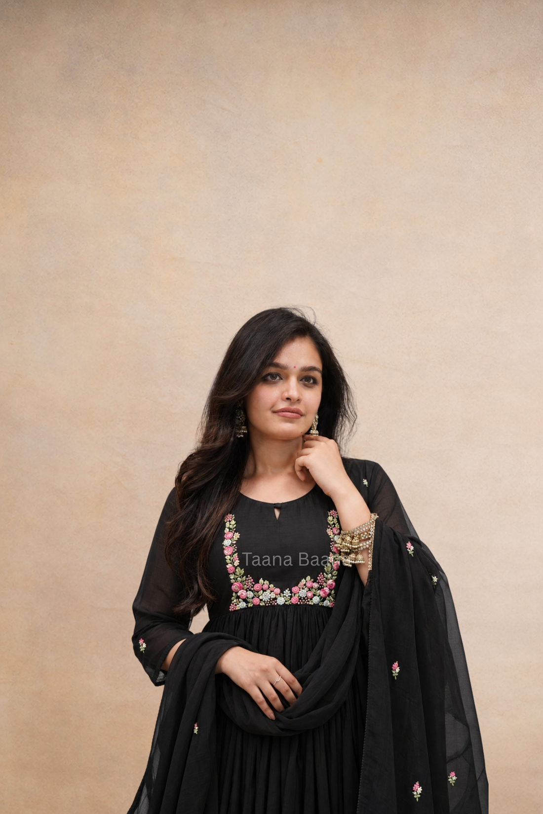 Anarkali Dupatta Set