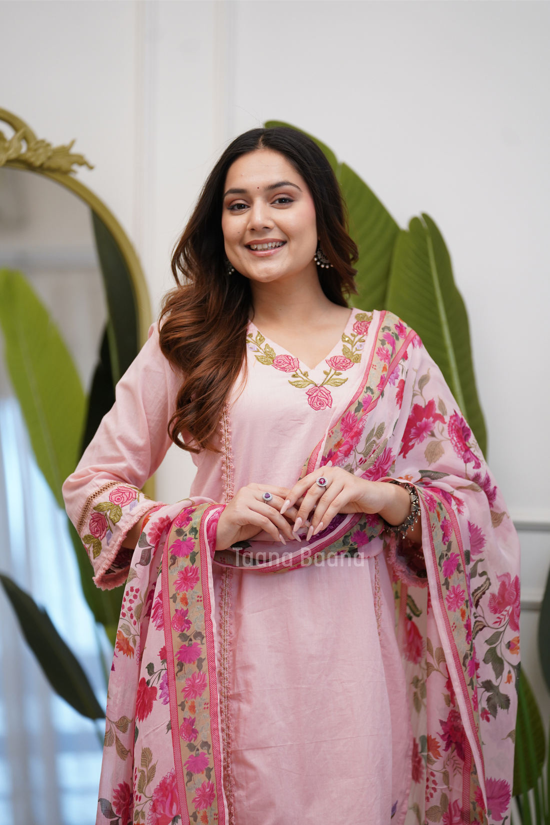 Dupatta Pant Set