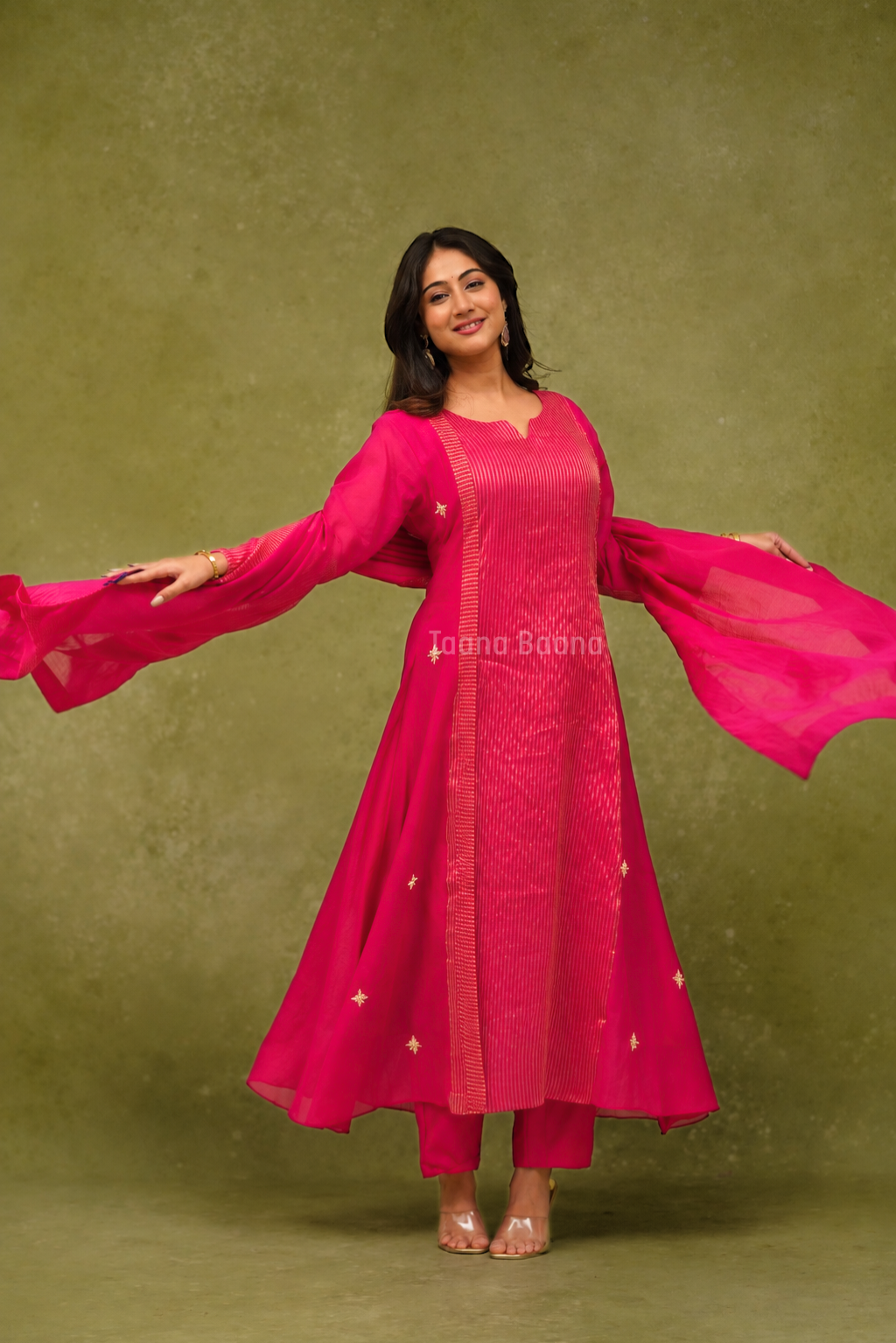 Anarkali Dupatta Set