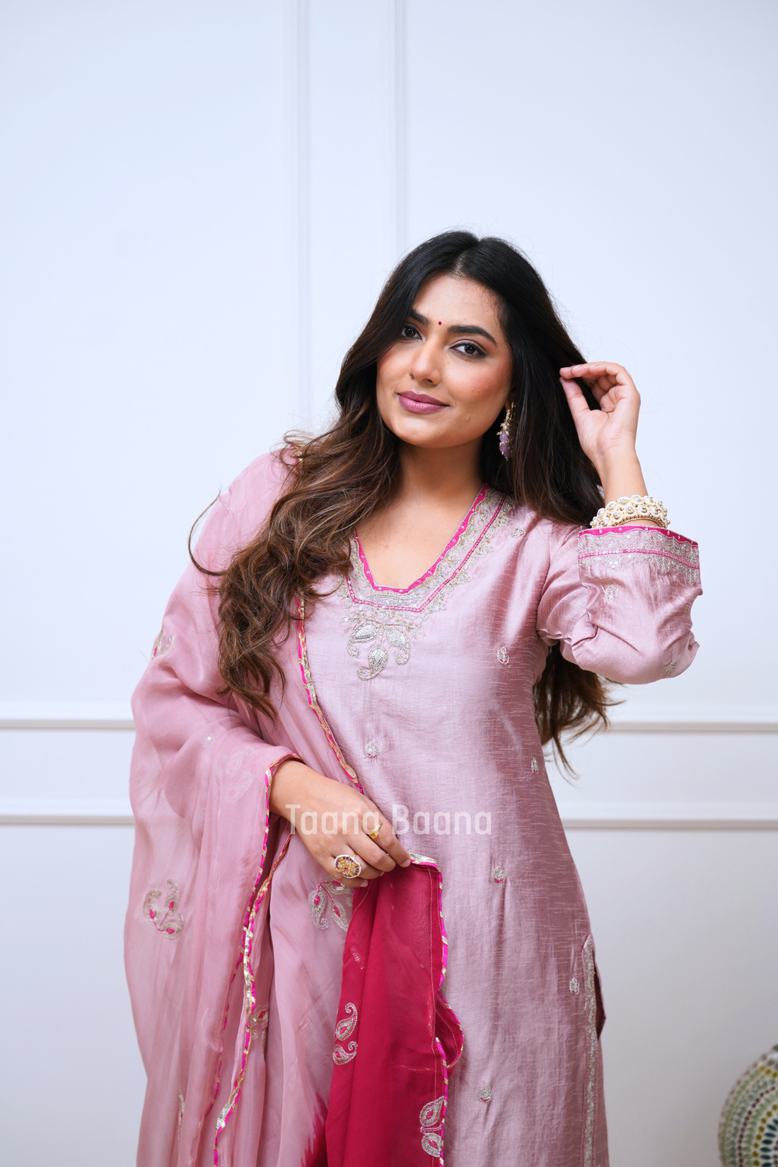 Dupatta Pant Set