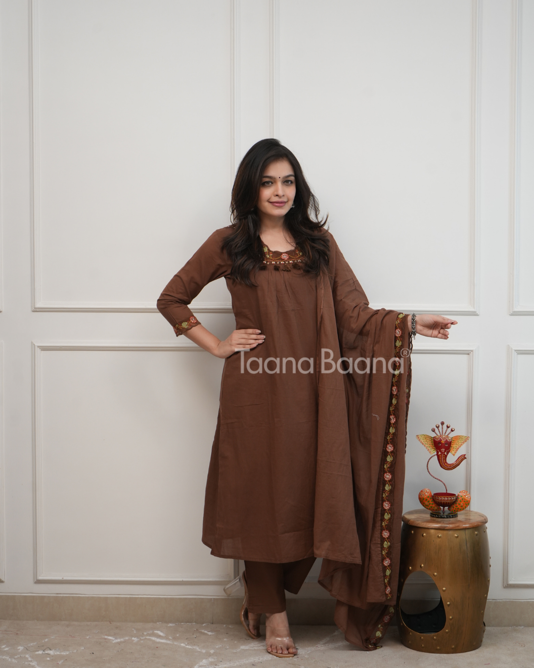 Dupatta Pant Set