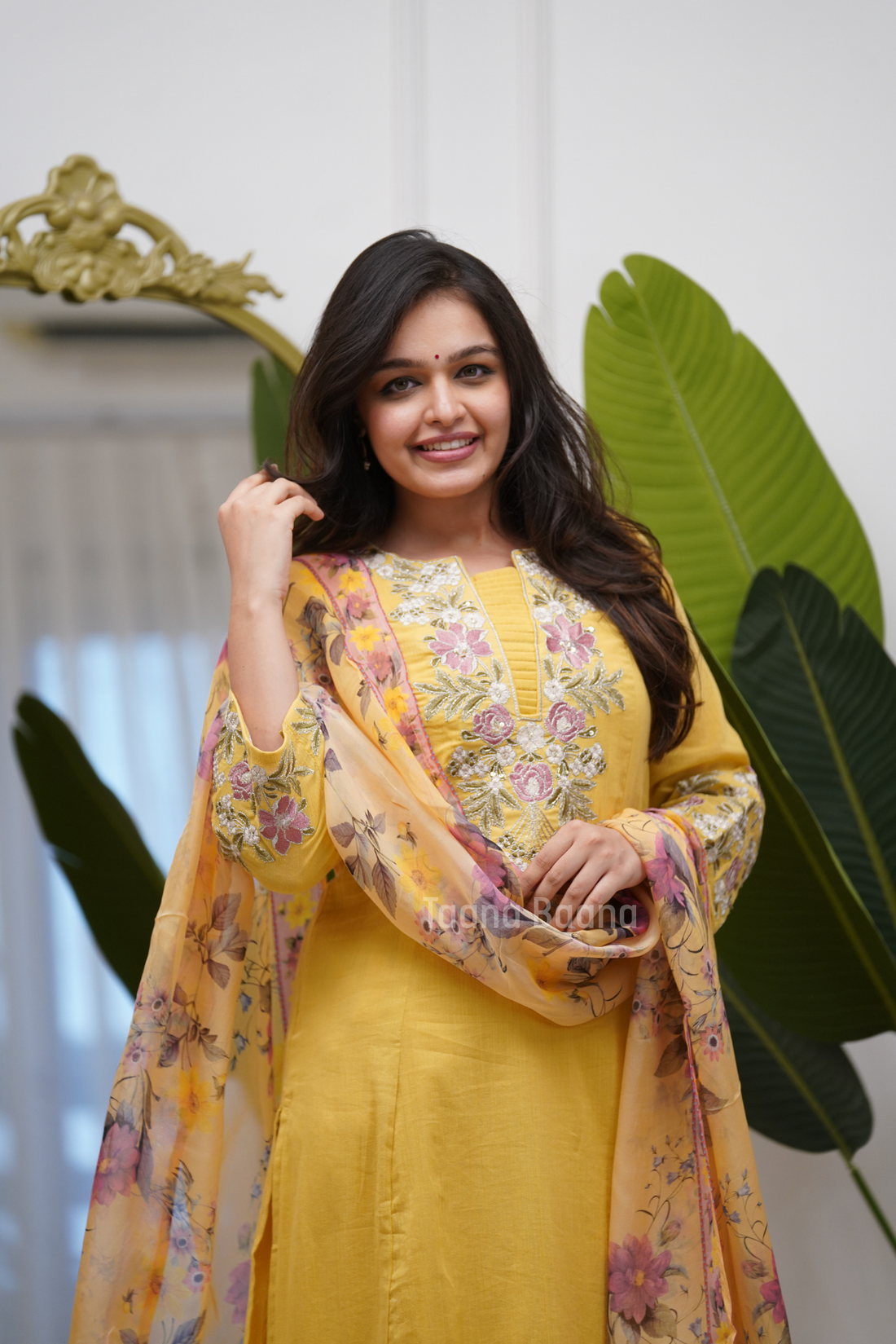 Dupatta Pant Set