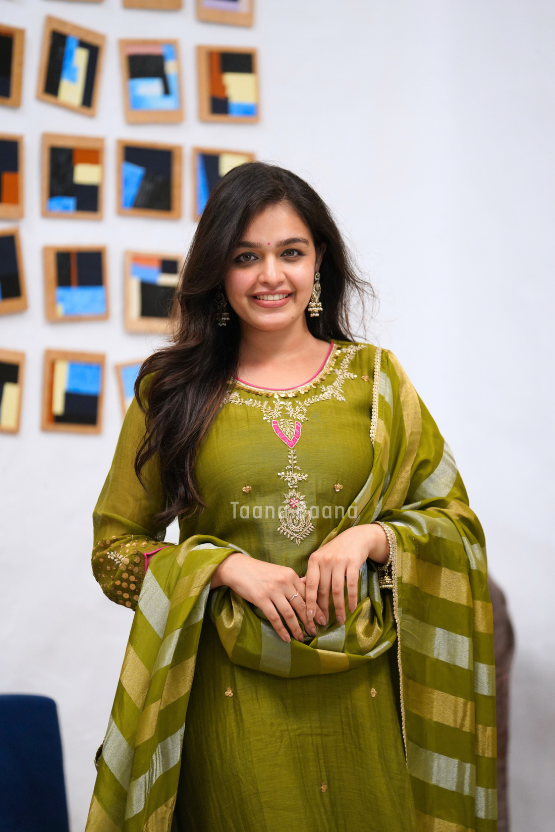 Dupatta Pant Set