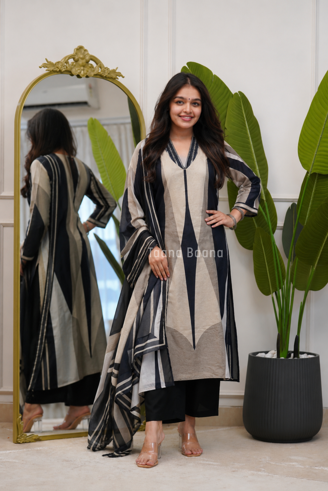 Dupatta Pant Set