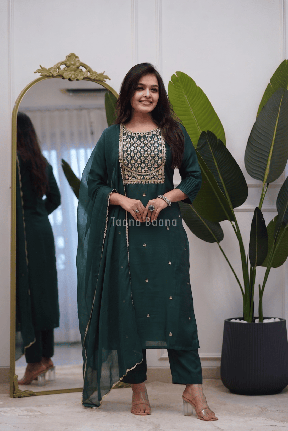 Dupatta Pant Set