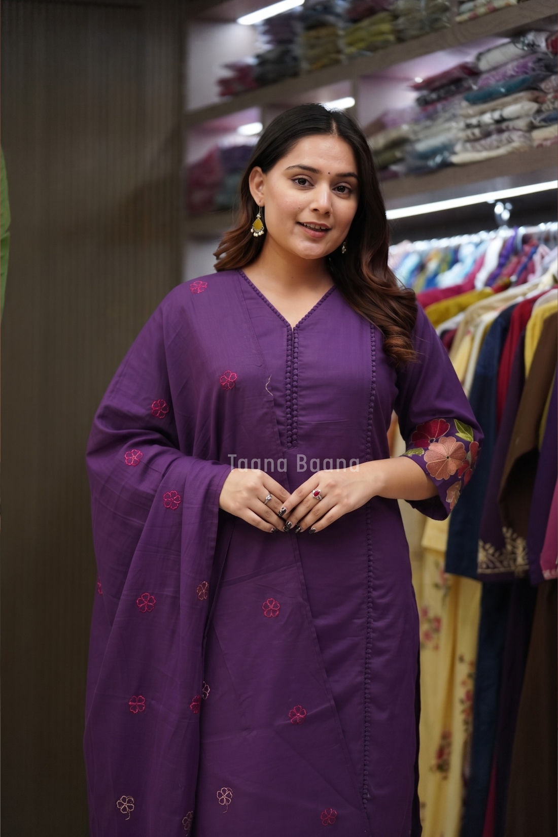 Dupatta Pant Set