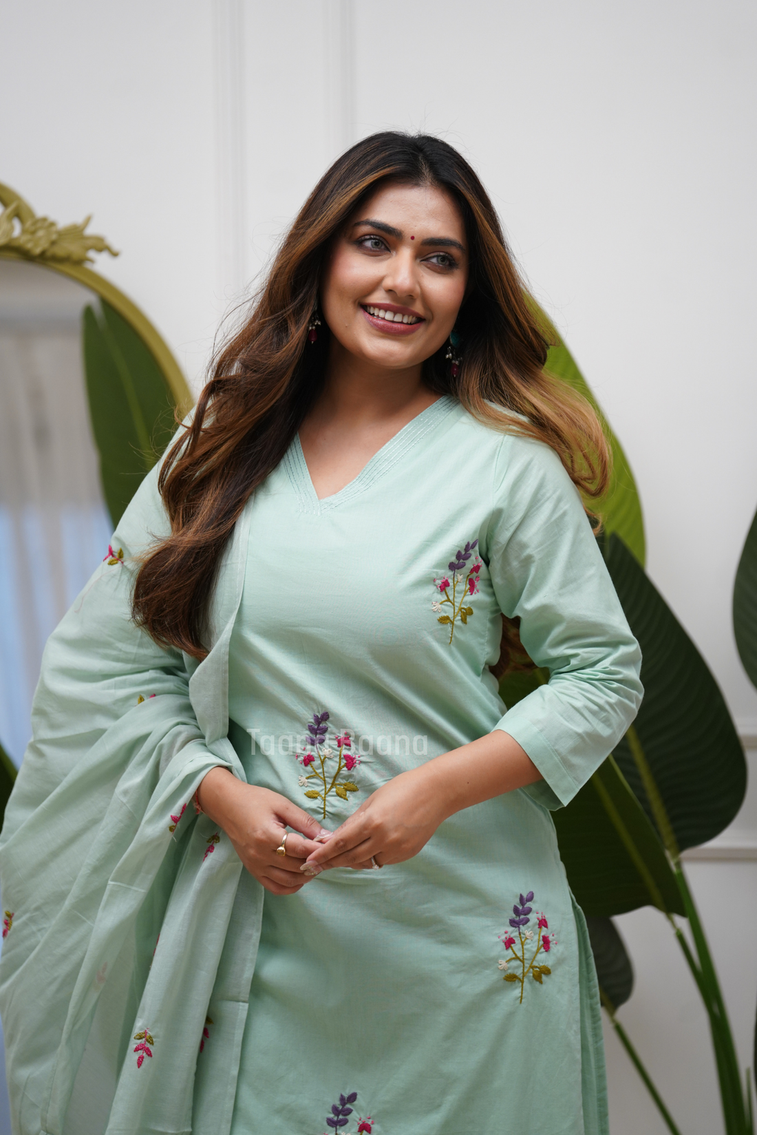 Dupatta Pant Set