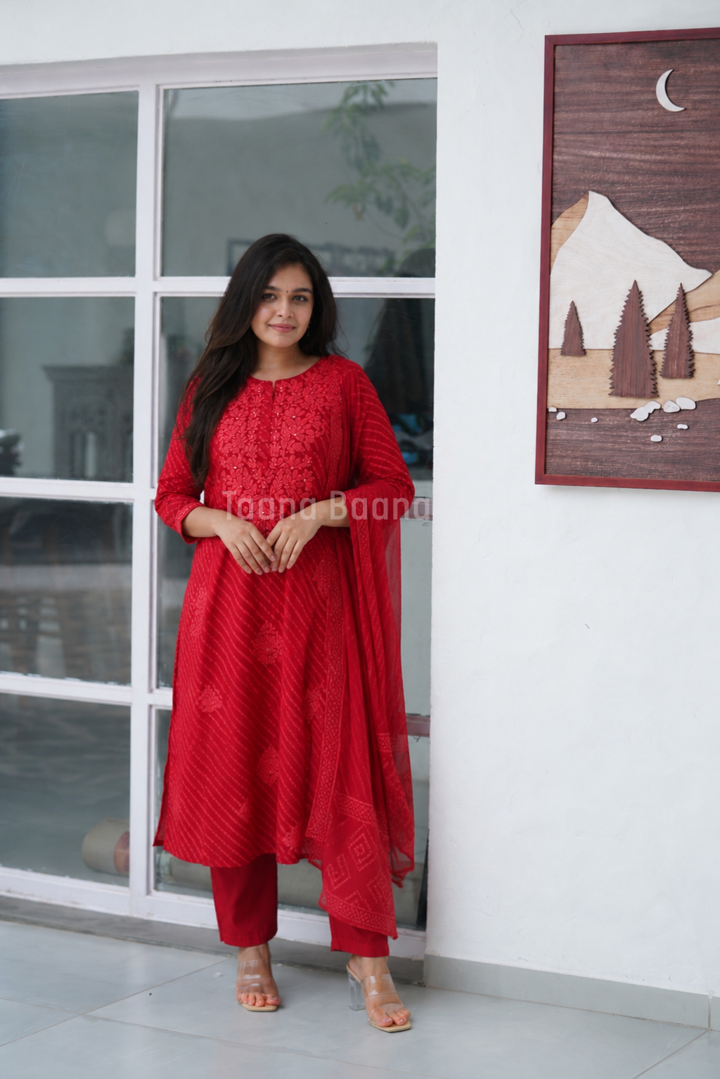 Dupatta Pant Set