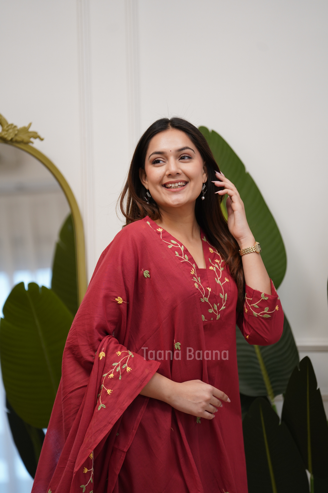 Dupatta Pant Set