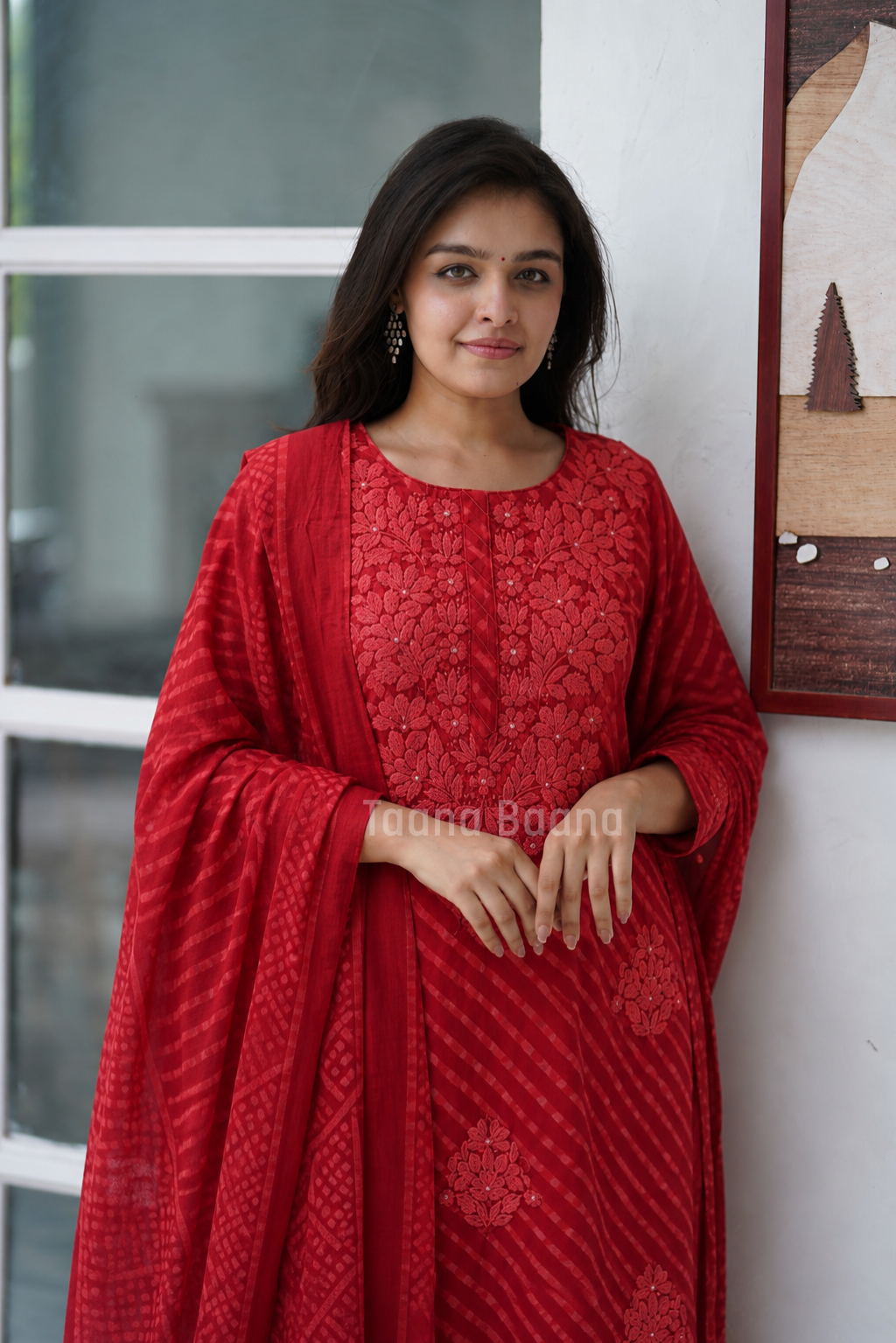 Dupatta Pant Set
