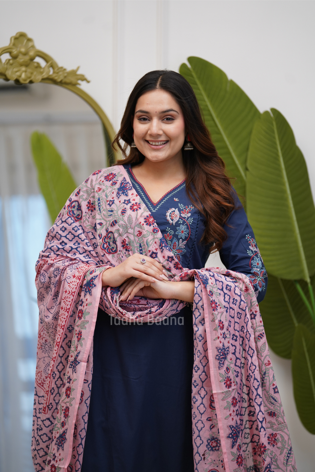 Dupatta Pant Set
