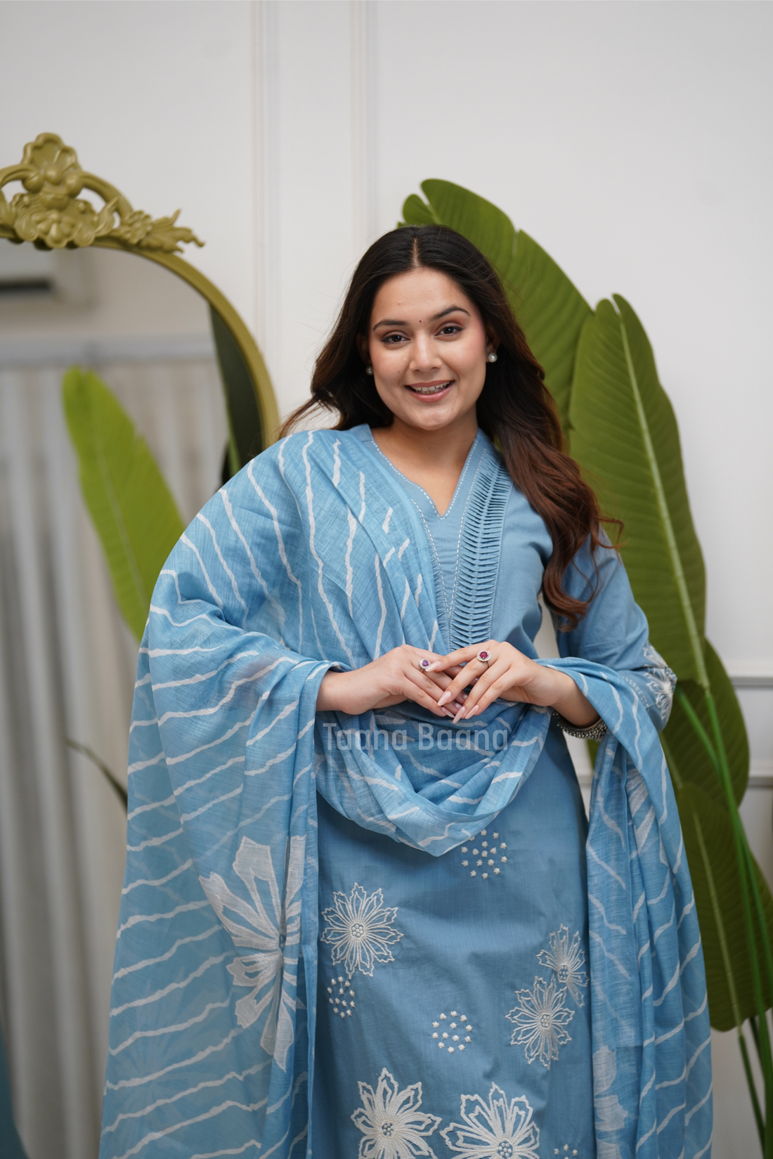 Dupatta Pant Set