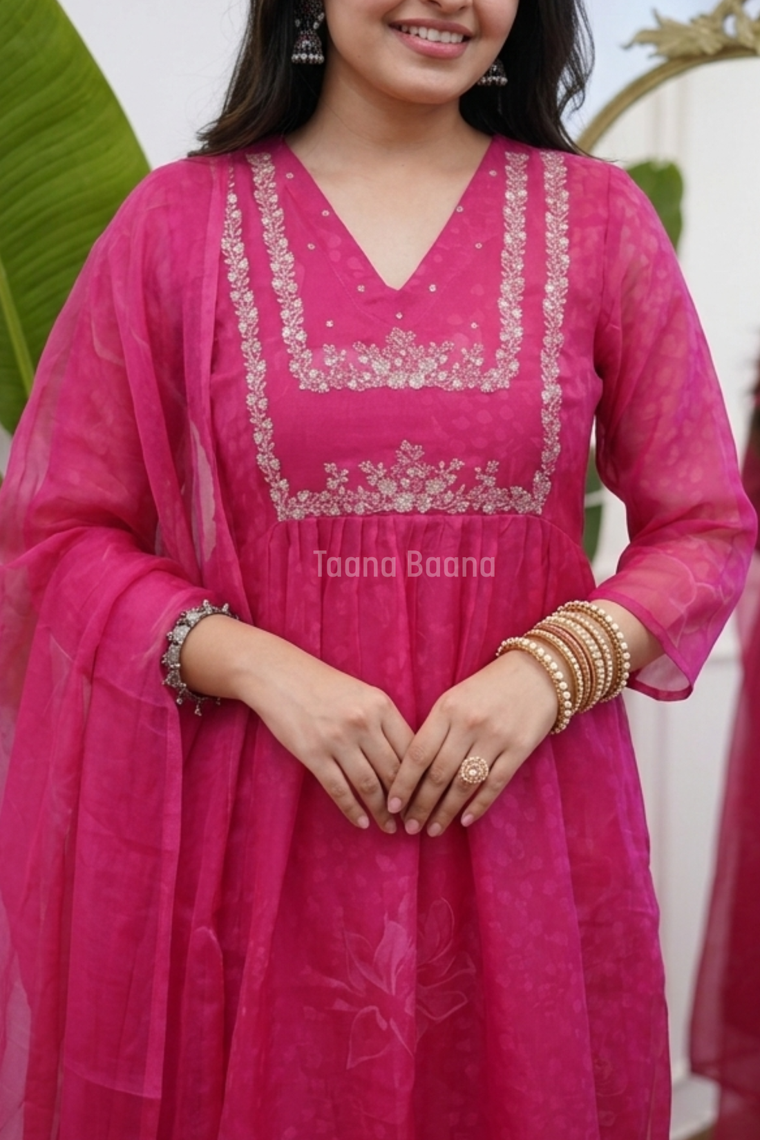 Dupatta Pant Set