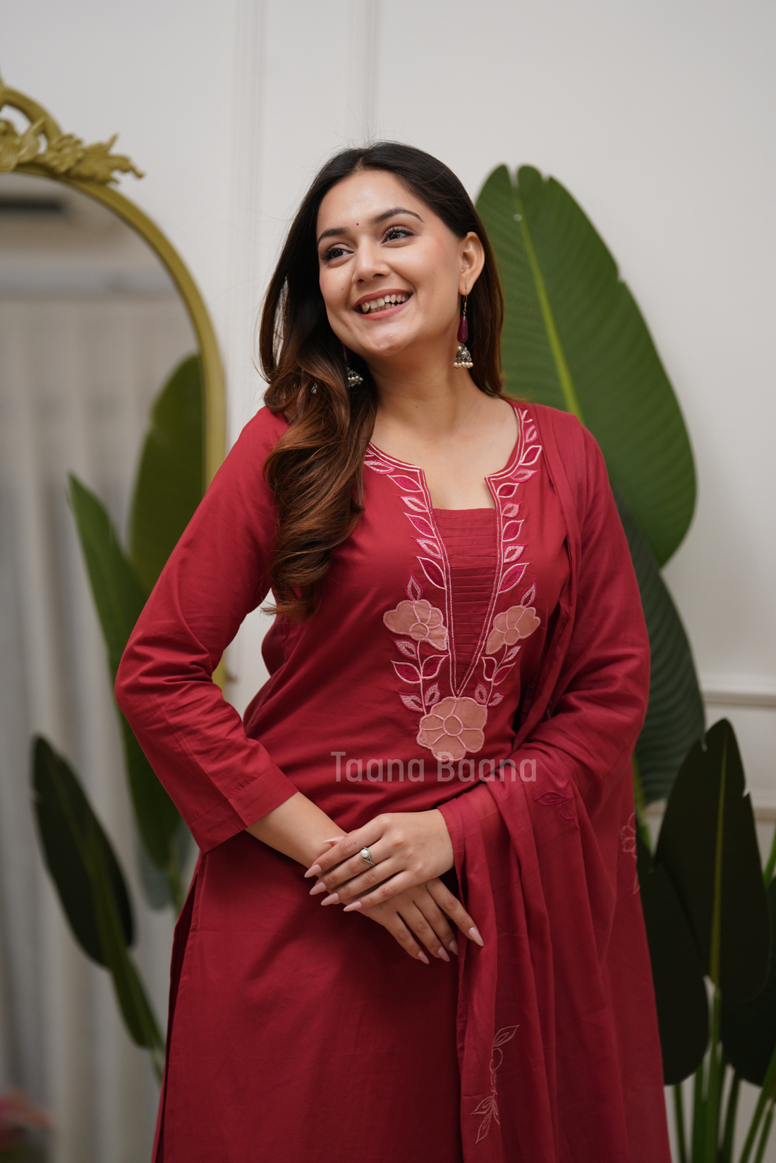 Dupatta Pant Set