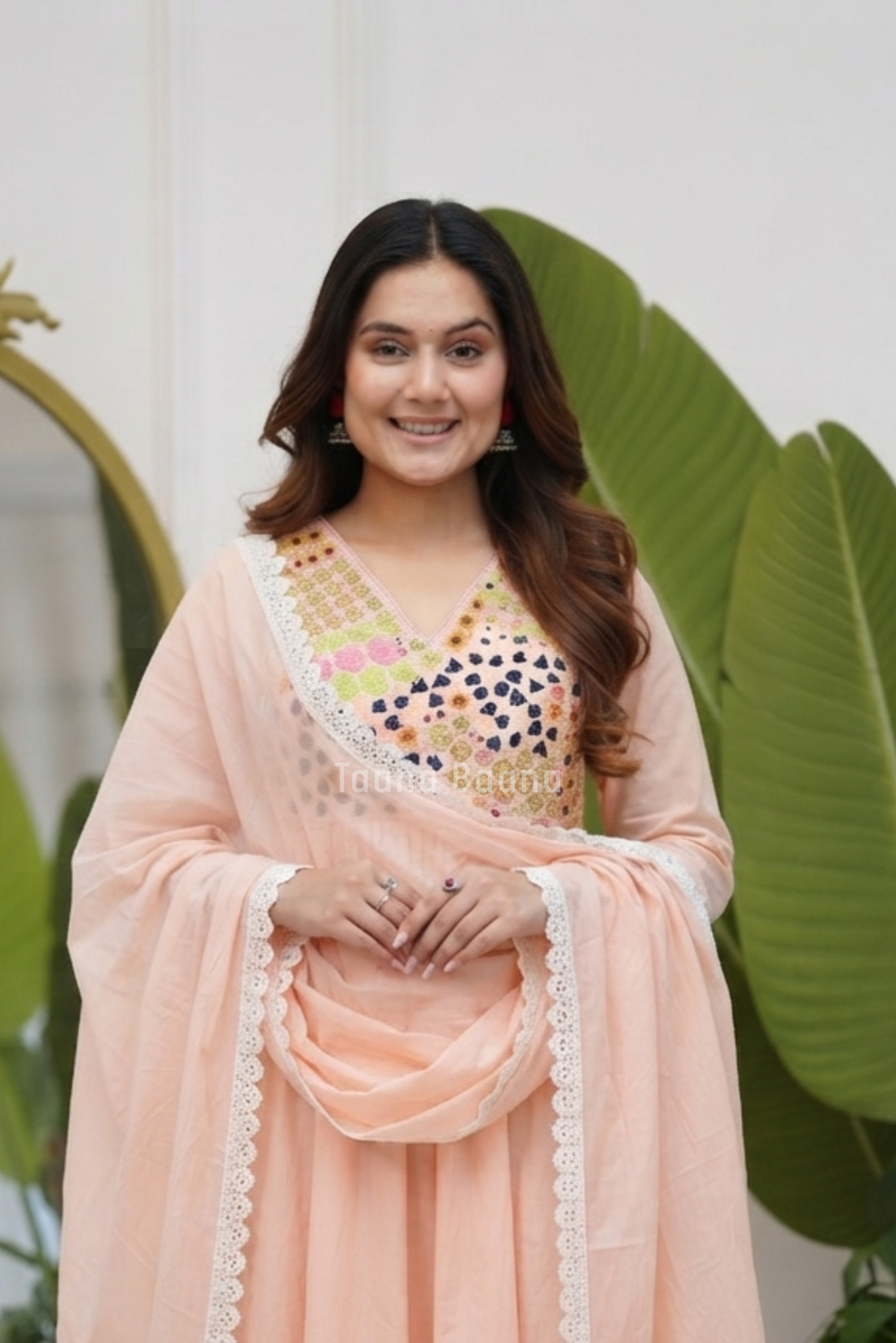 Anarkali Dupatta Set