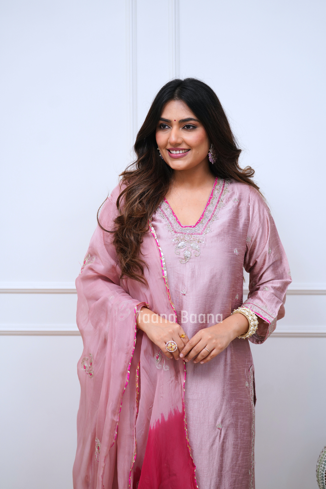 Dupatta Pant Set