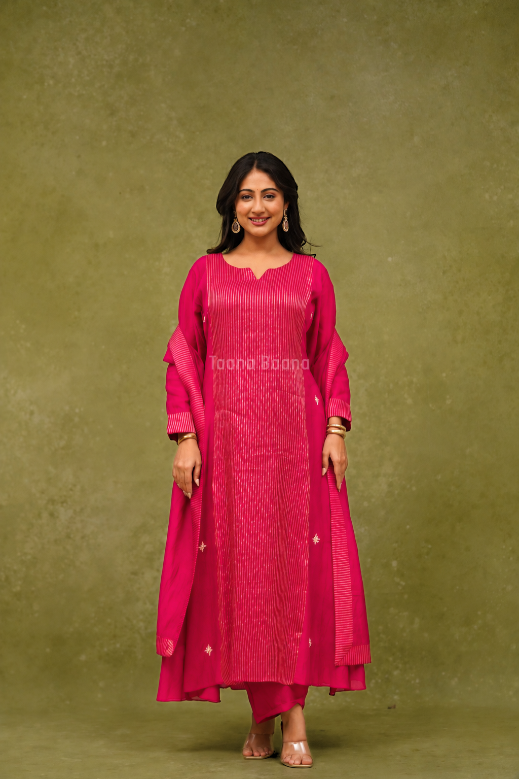 Anarkali Dupatta Set