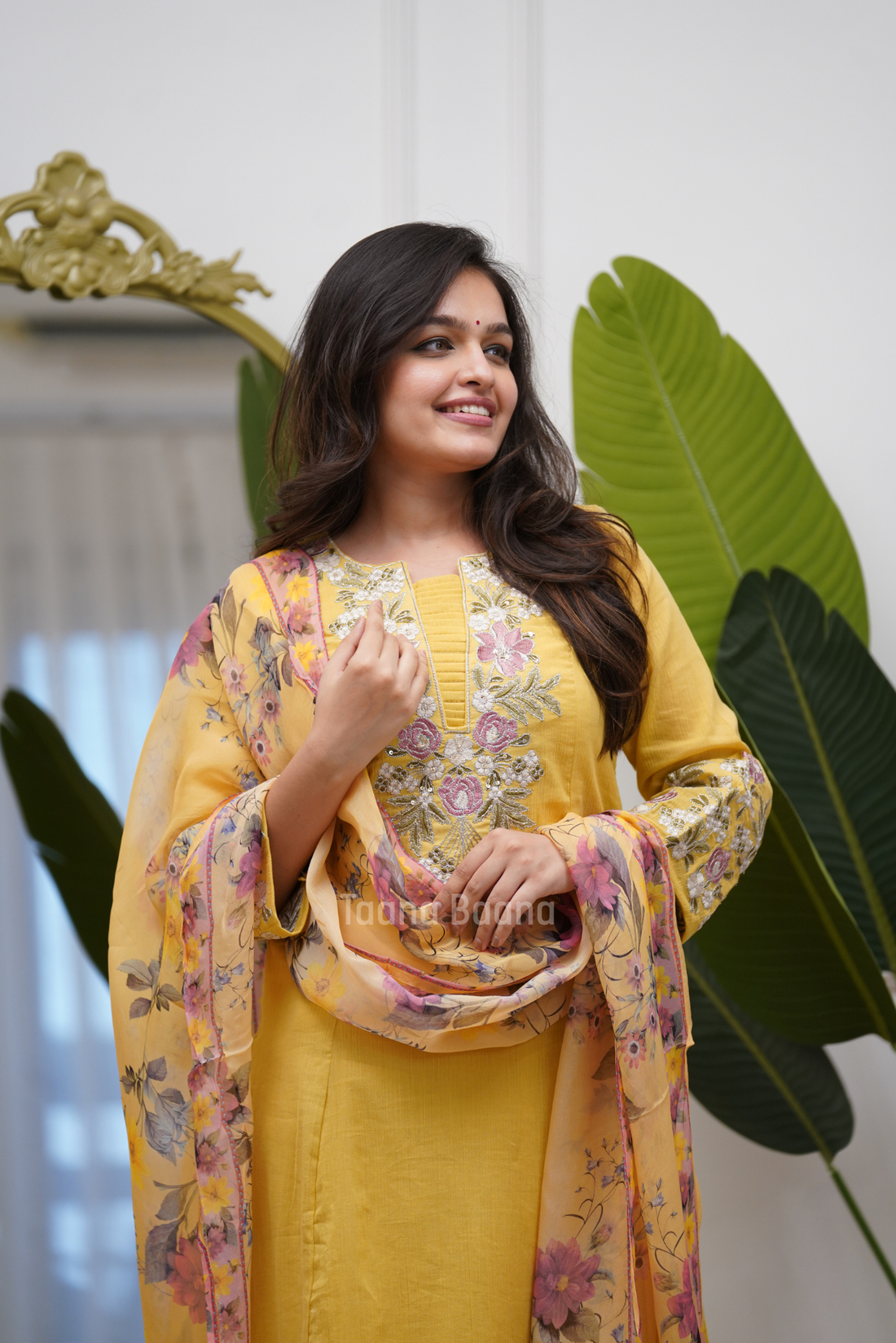 Dupatta Pant Set