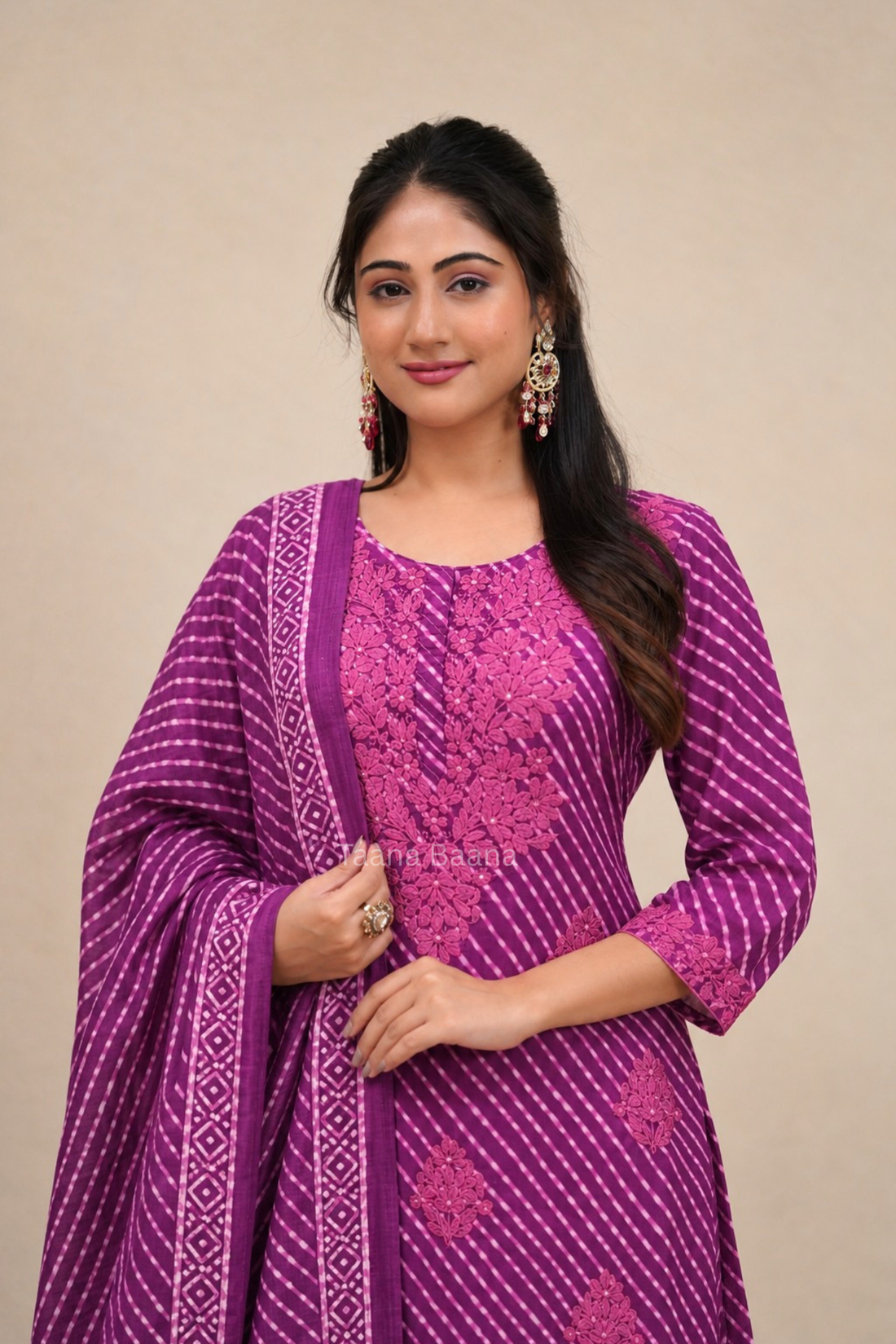 Dupatta Pant Set