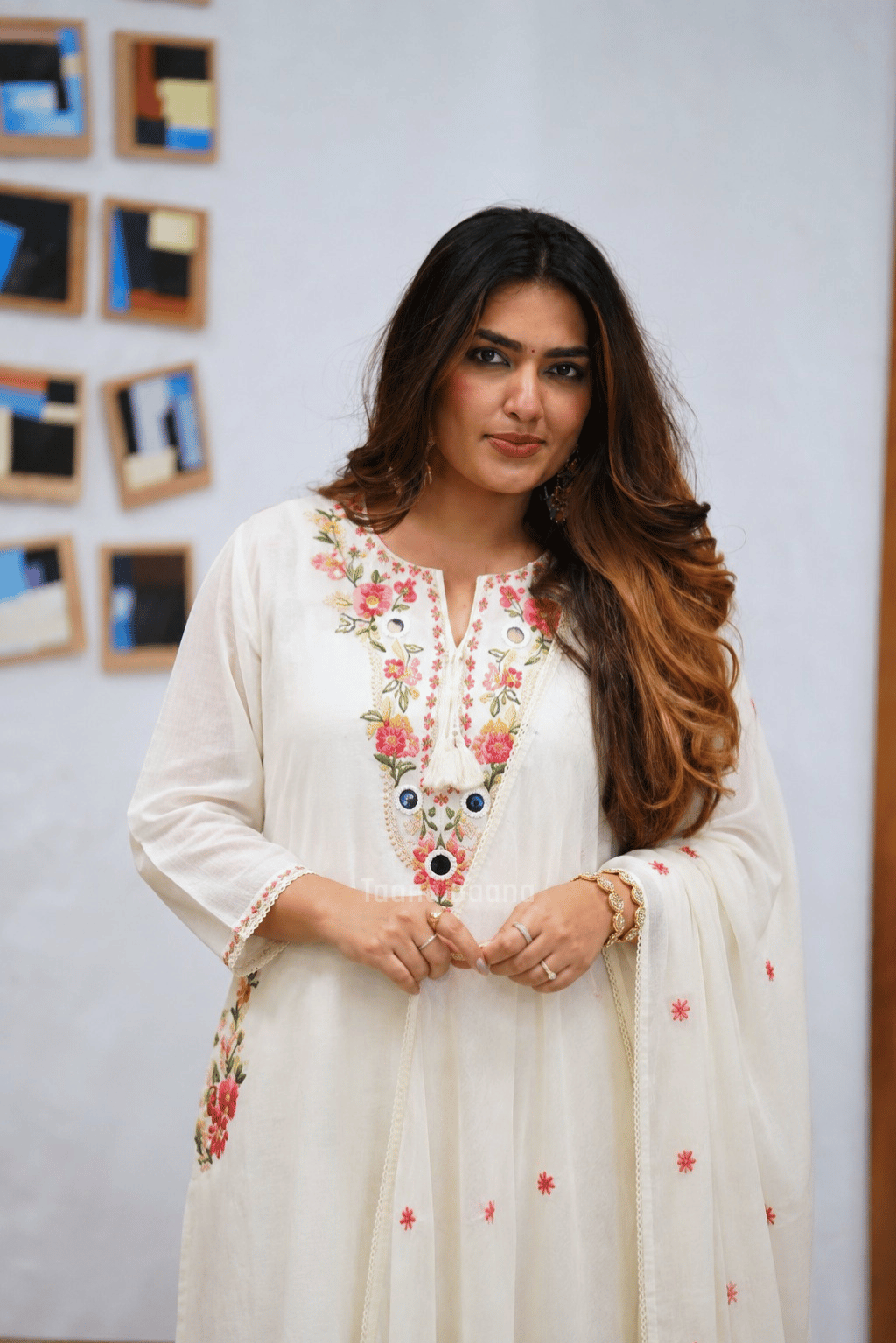 Dupatta Pant Set