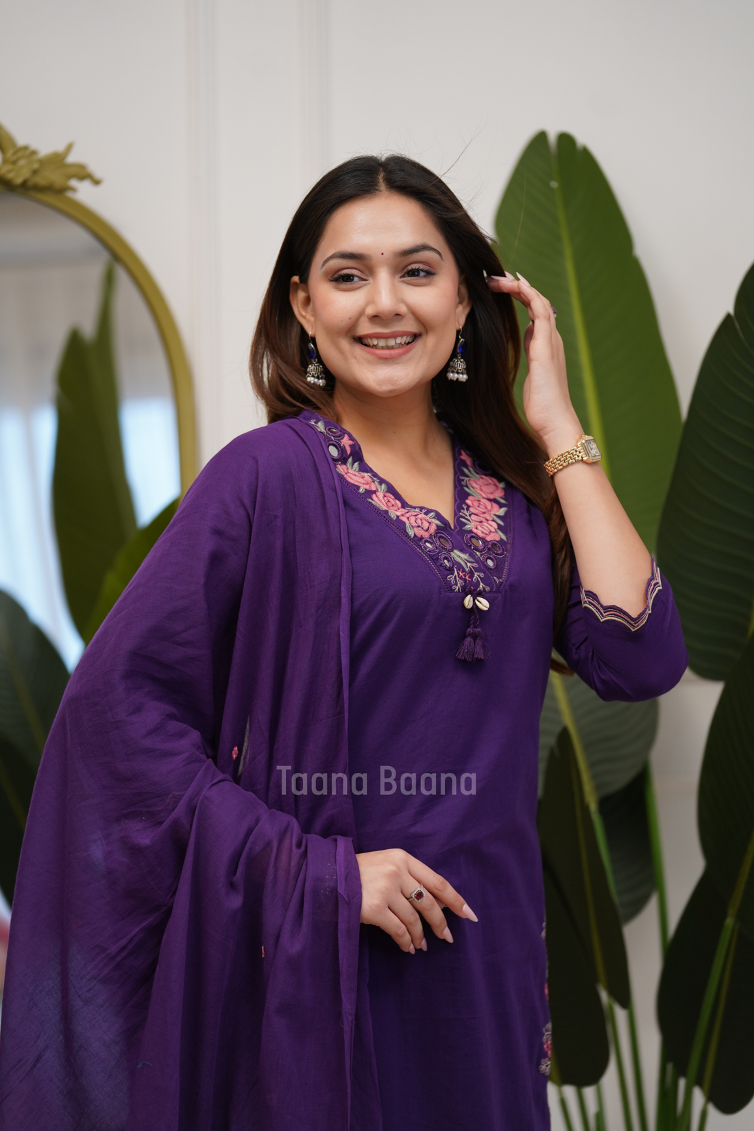 Dupatta Pant Set