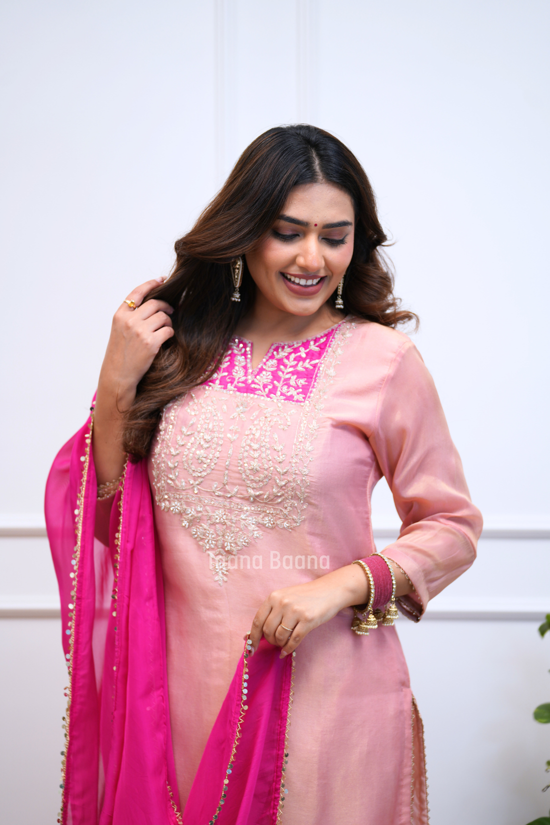 Dupatta Pant Set