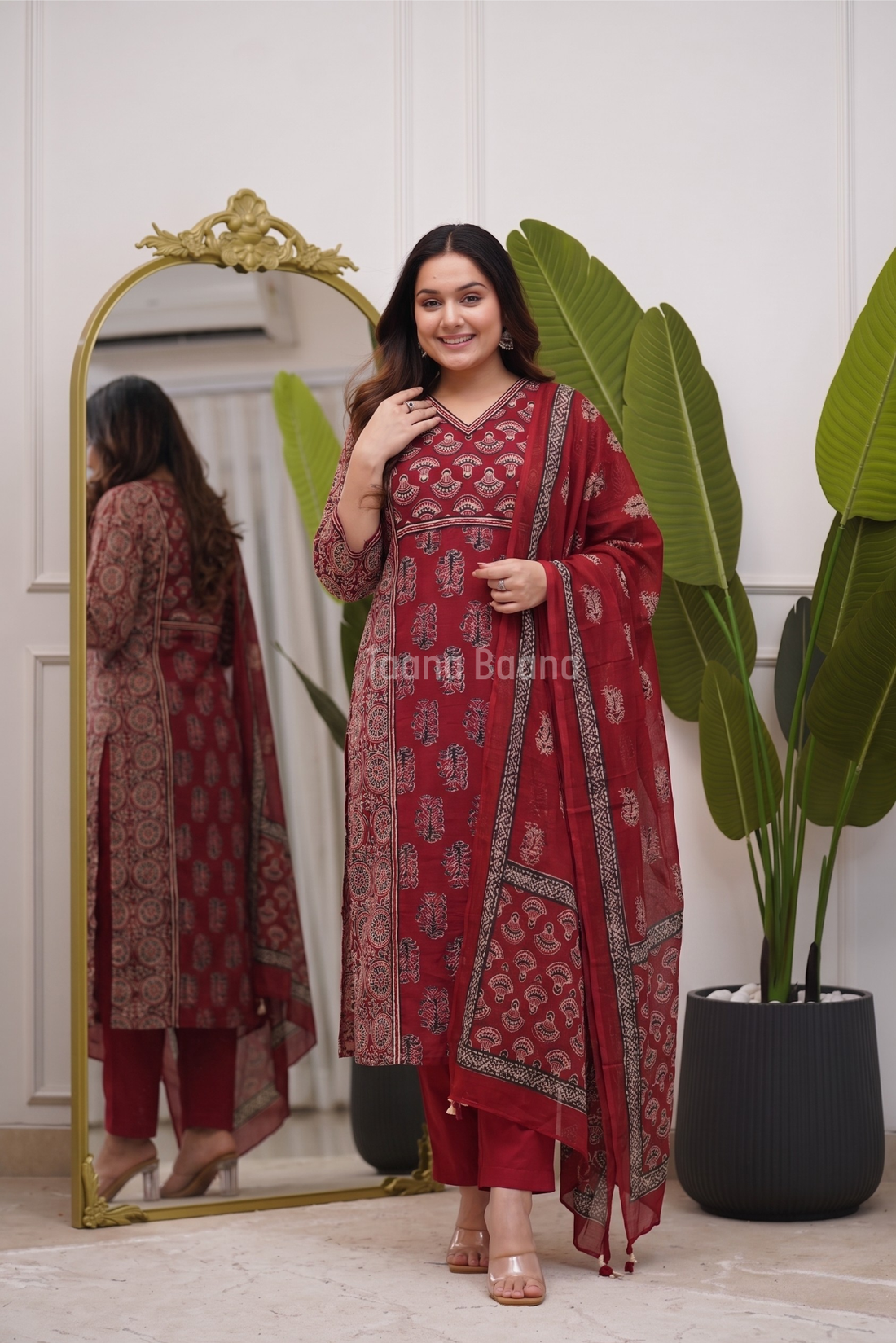 Dupatta Pant Set