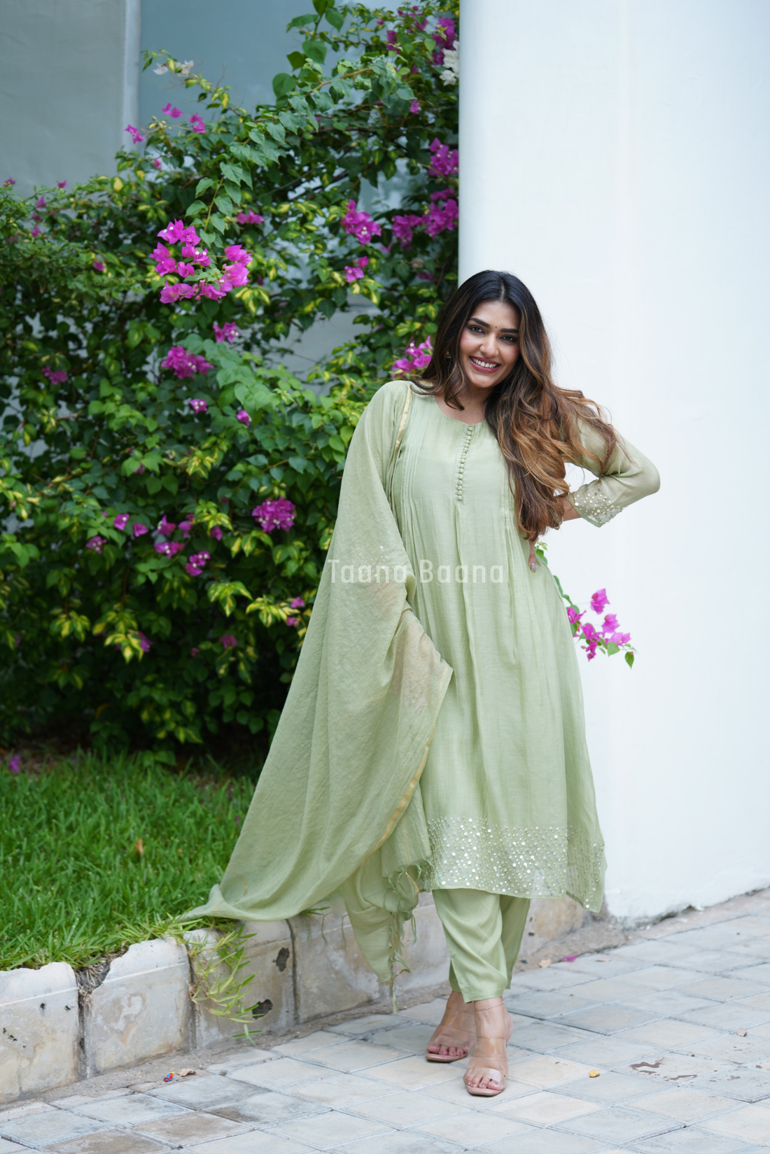 Dupatta Pant Set