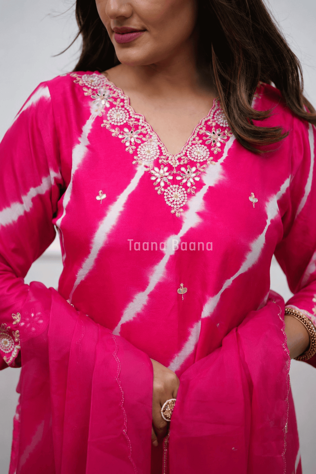 Dupatta Pant Set