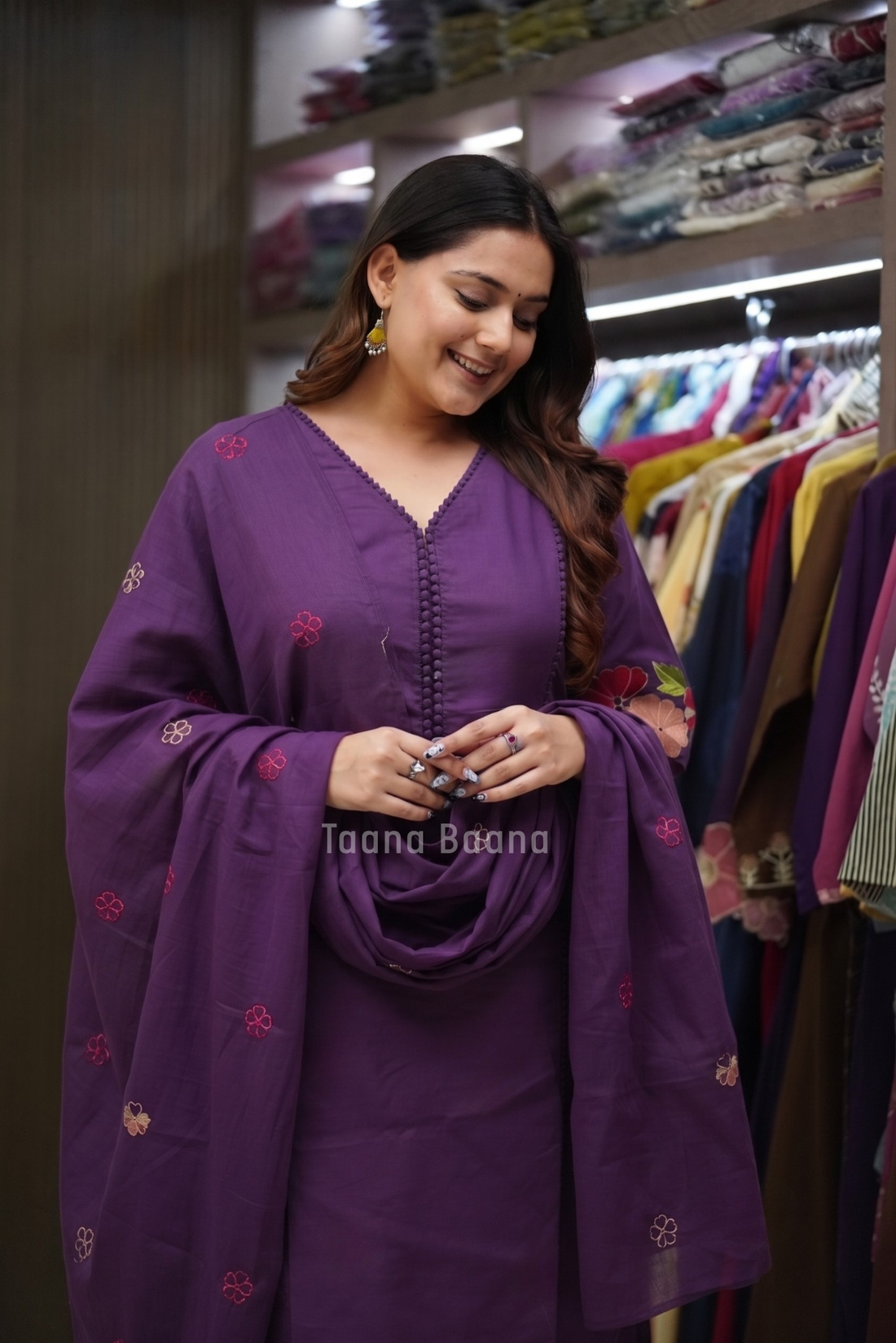 Dupatta Pant Set