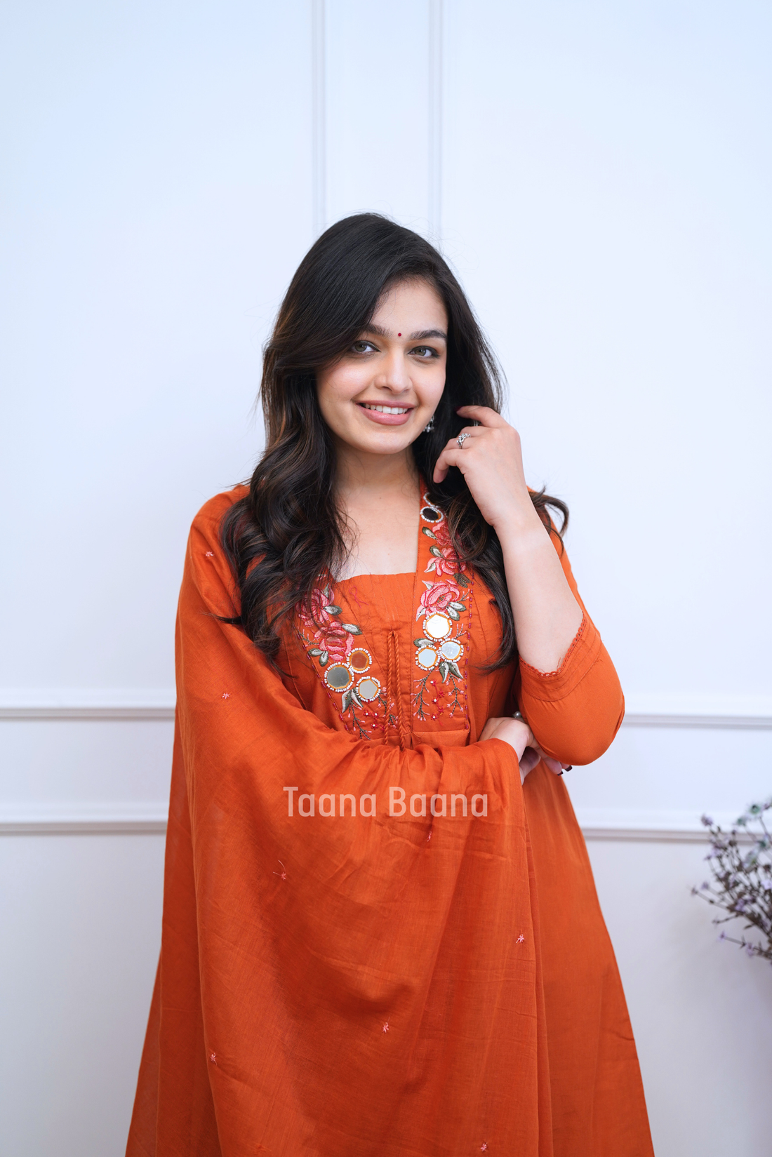Dupatta Pant Set