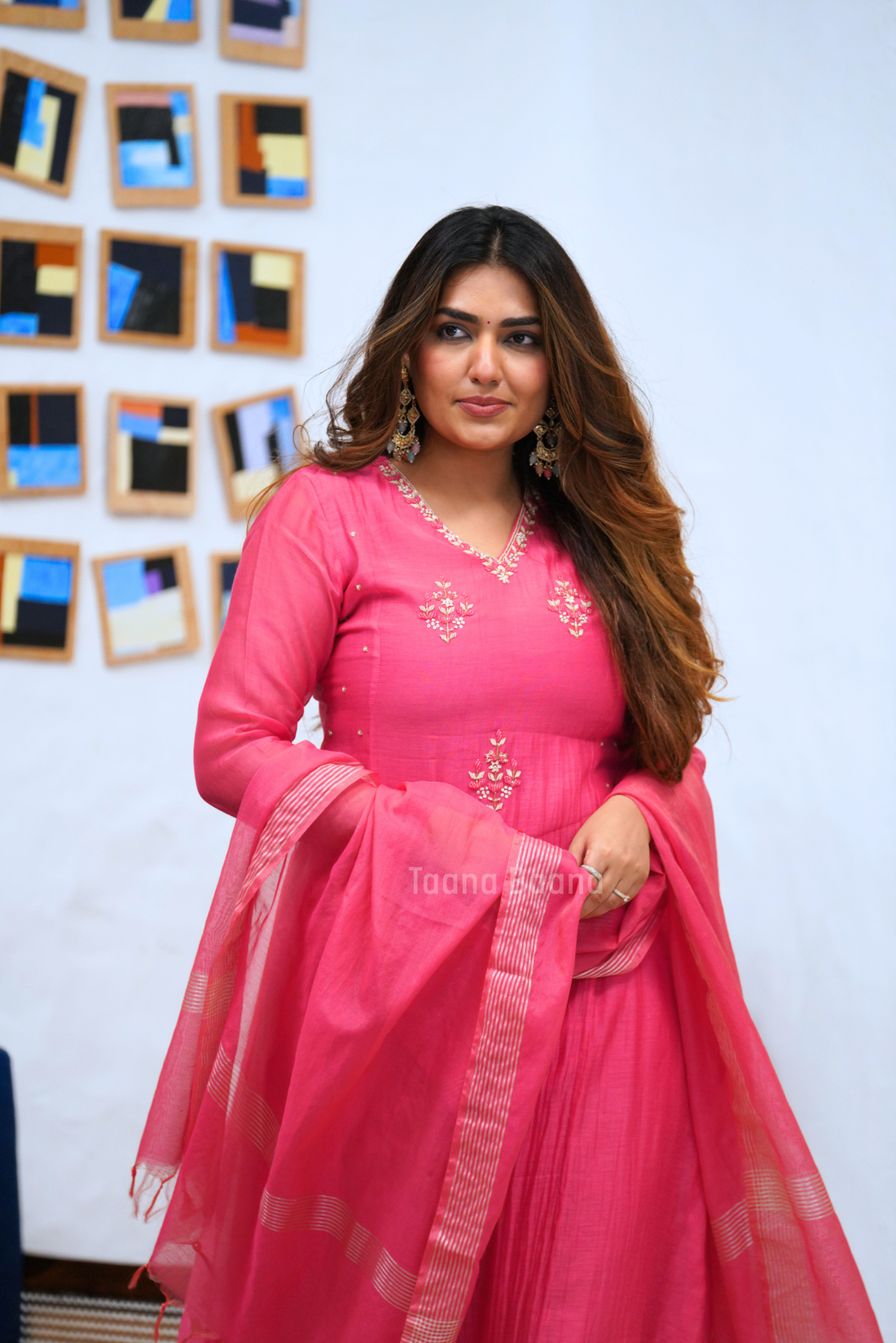 Dupatta Pant Set