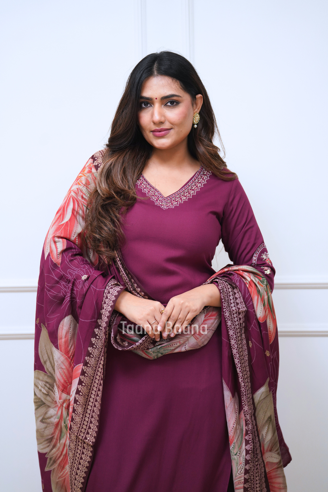 Dupatta Pant Set