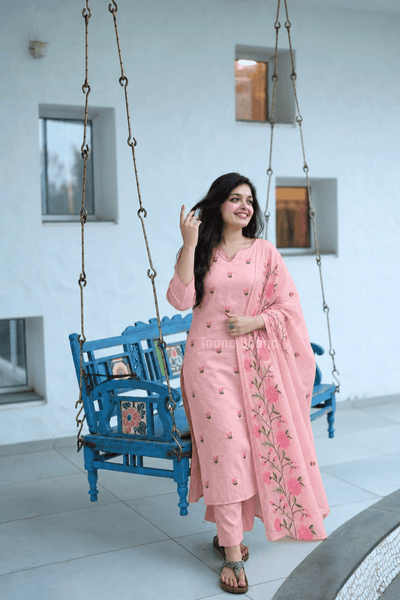 Dupatta Pant Set