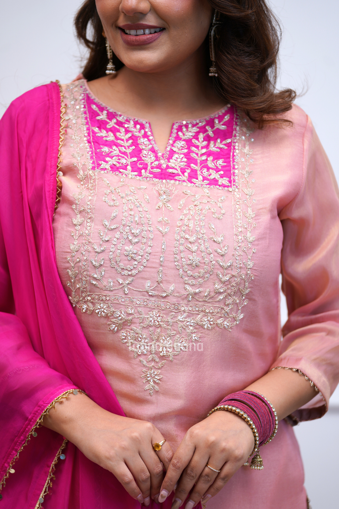 Dupatta Pant Set