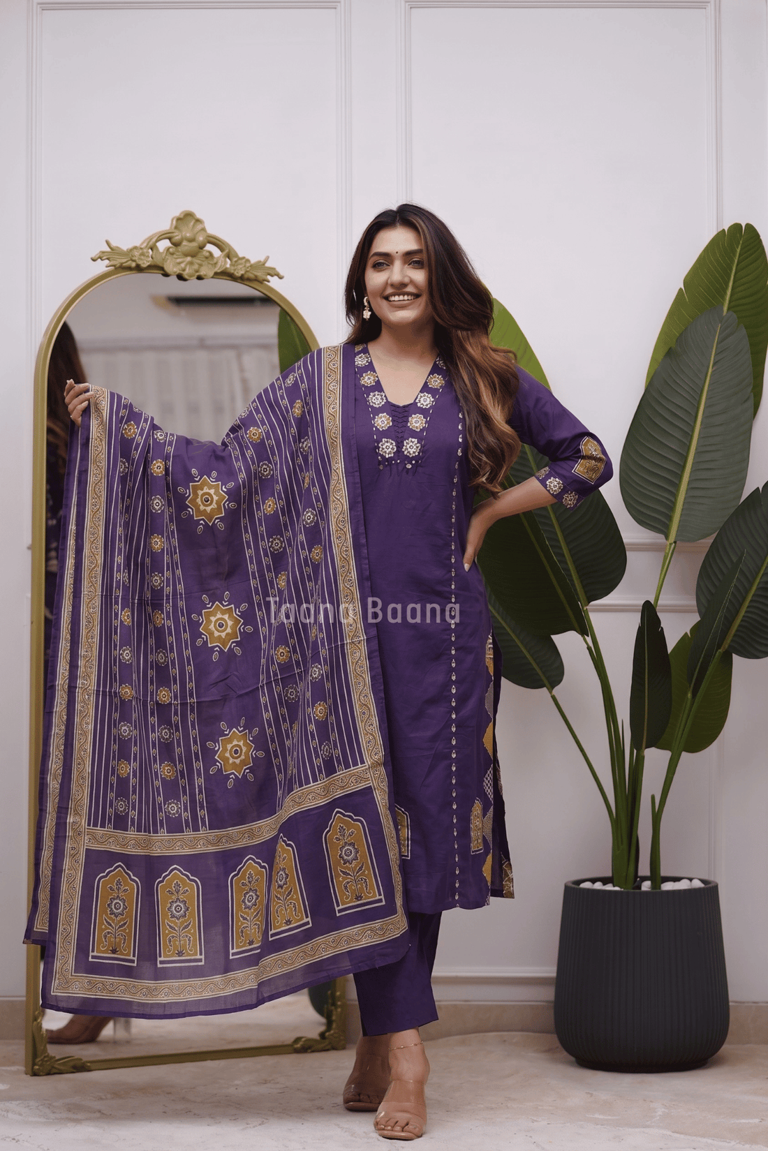 Dupatta Pant Set